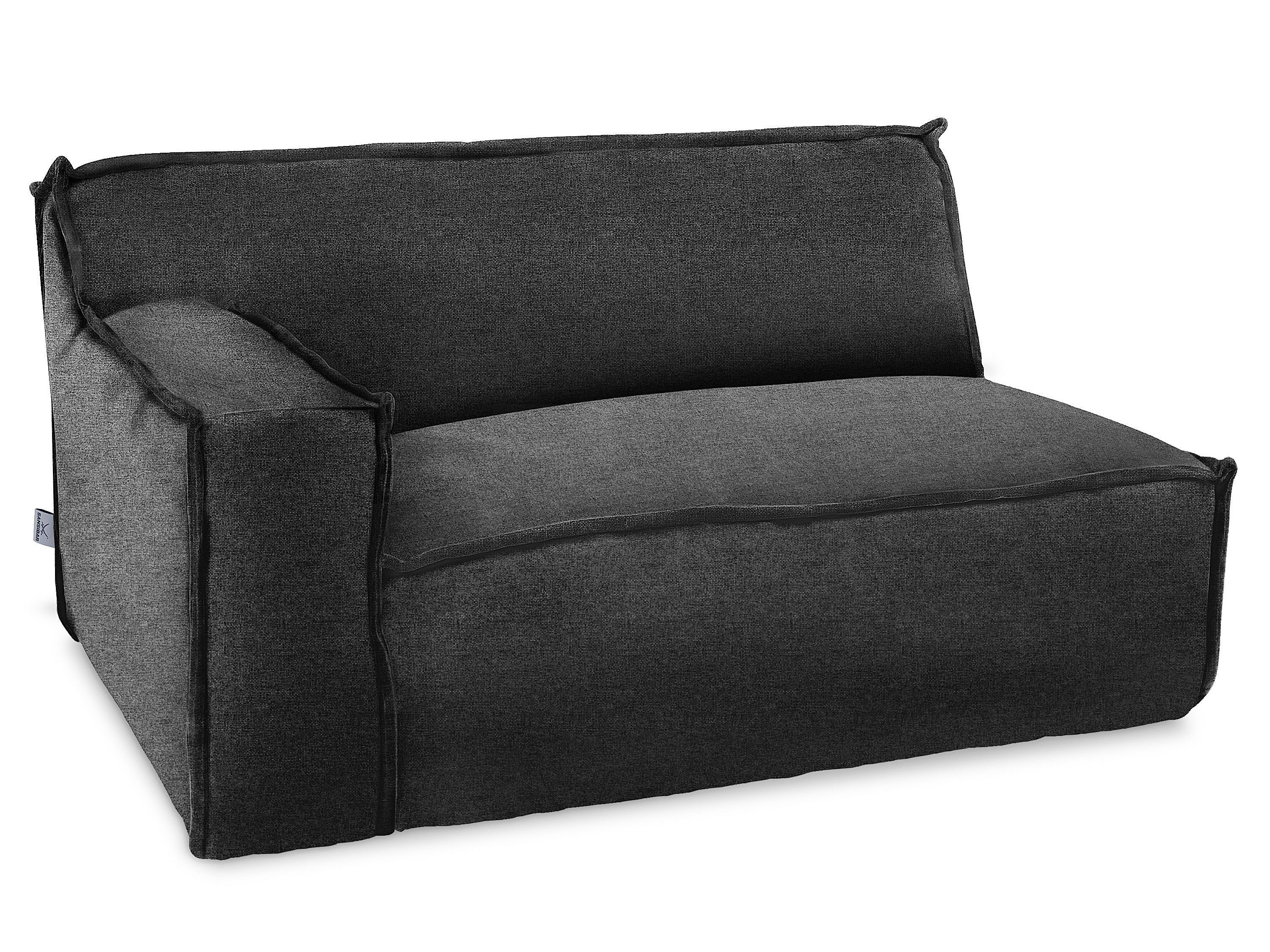 SANSIBAR Living Sofa Sitzelement, Sitzelement SANSIBAR RANTUM (BHT 145x79x110 cm) BHT 145x79x110 cm anthrazit 22