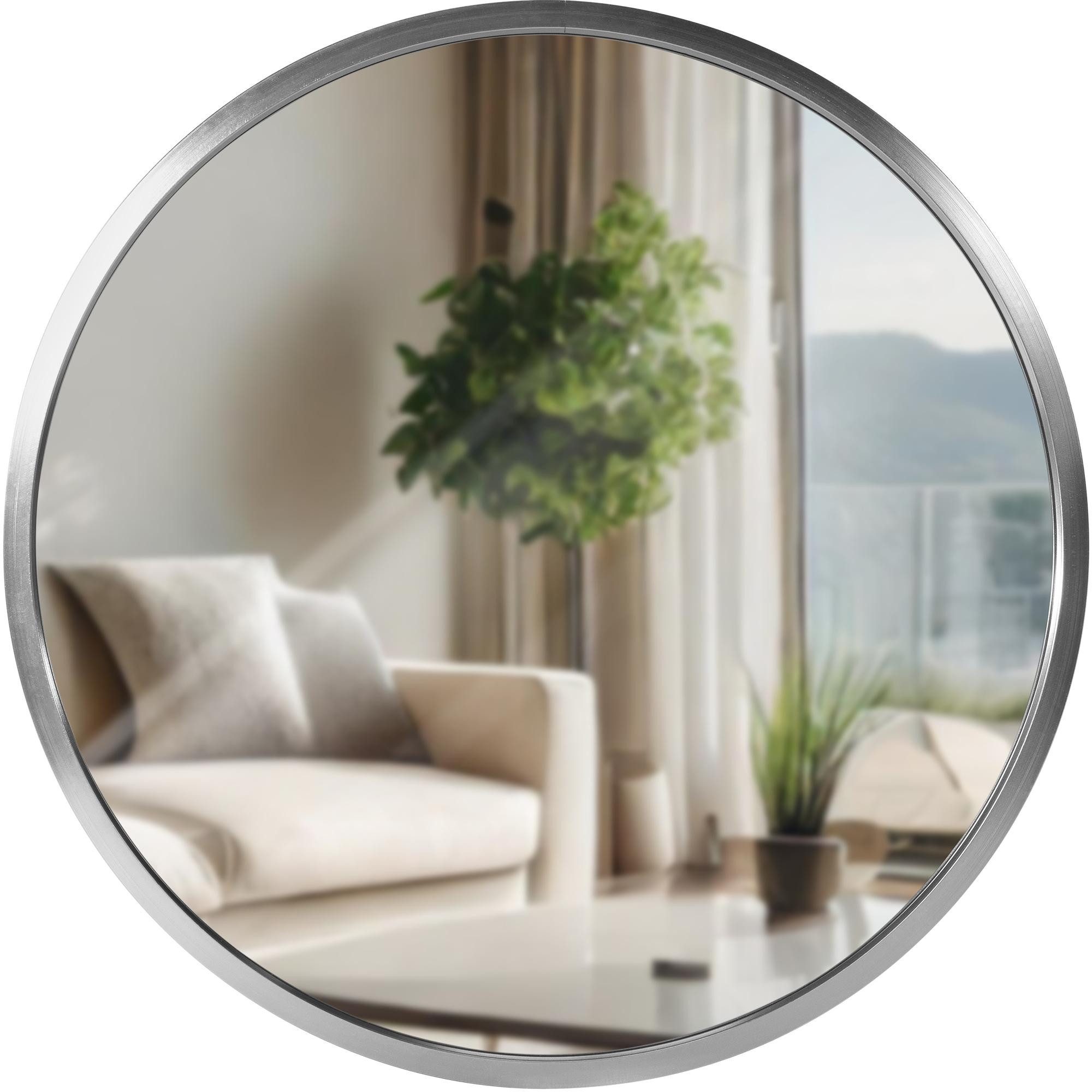 furnicato Wandspiegel Elsie 30x30 cm Silber (1-St)