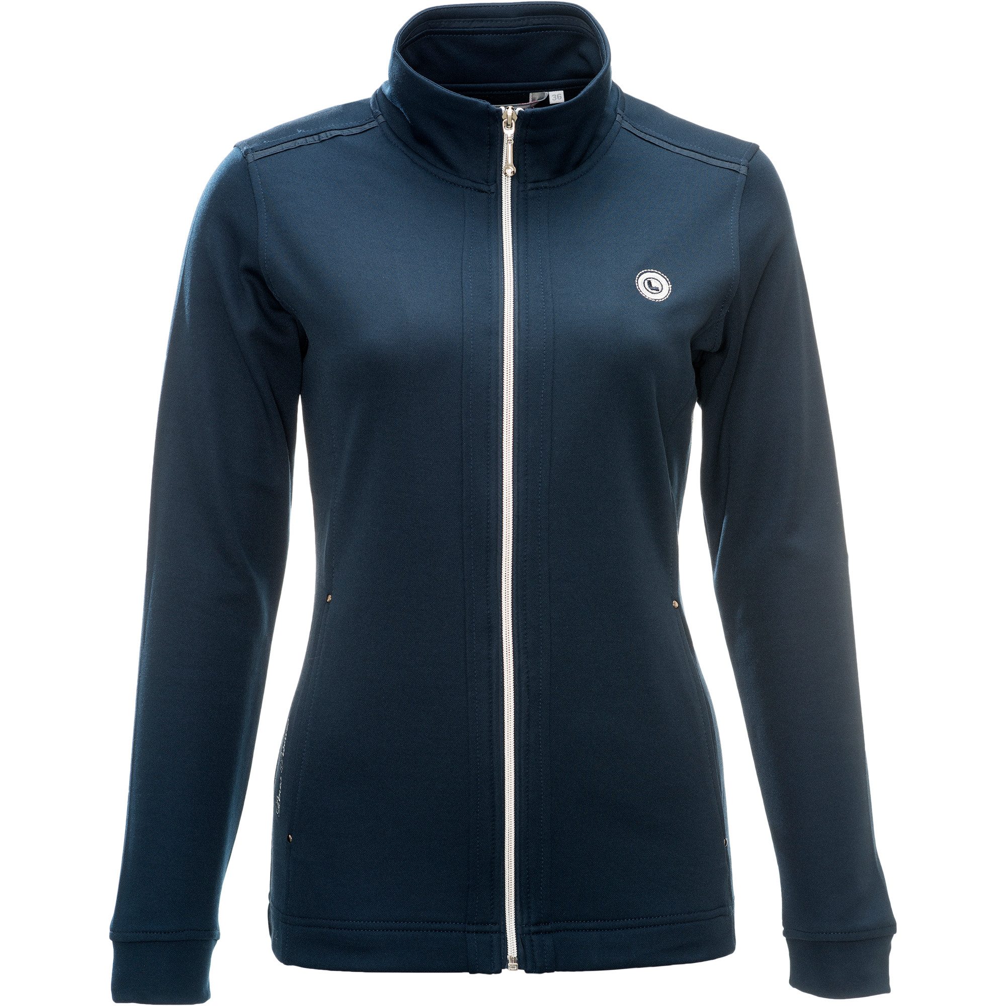 Fleecejacke WOMEN II Optik weiche in navy Fleecejacke SHOENWOOD traditioneller DEPROC Active