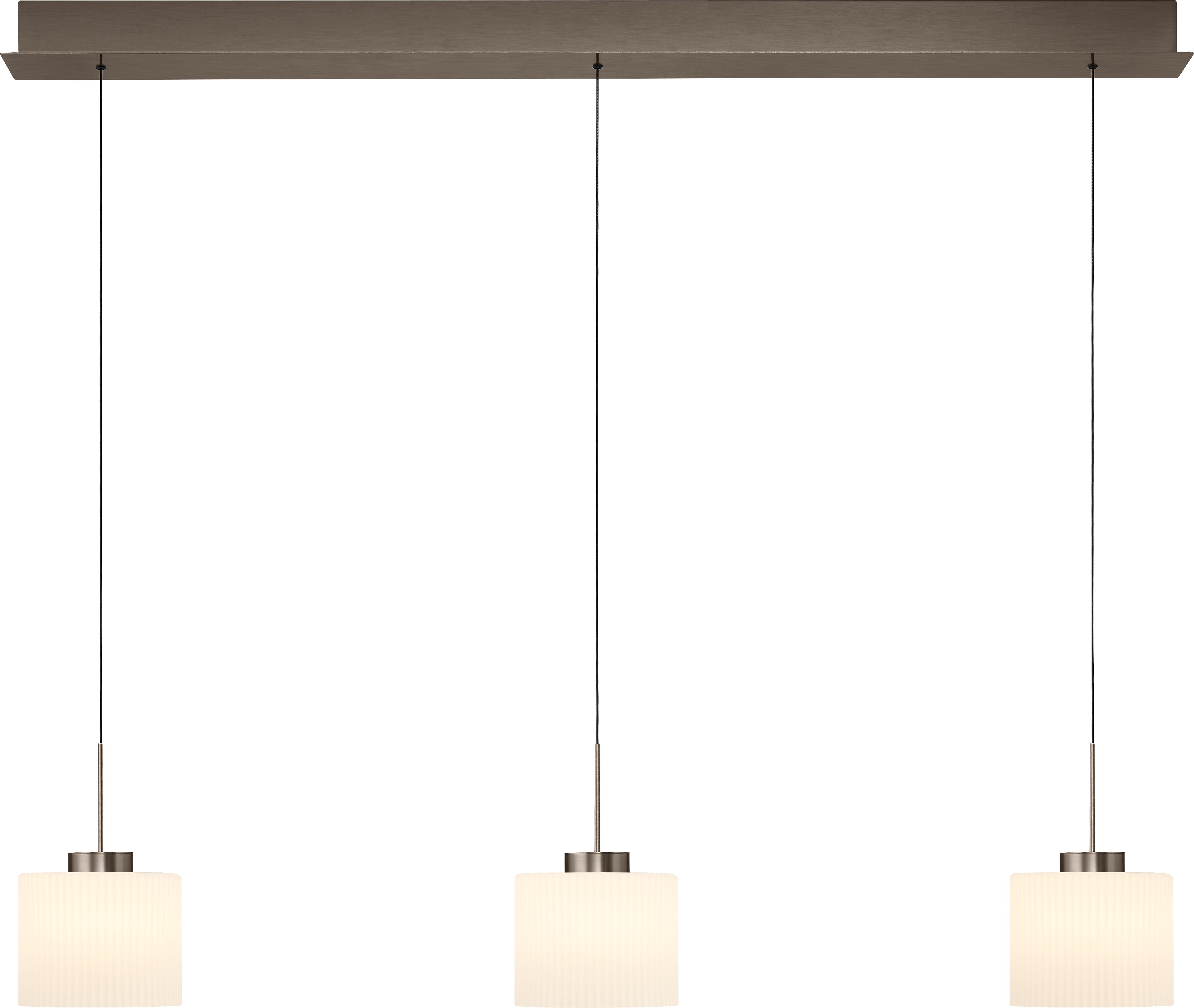 HELL höllisch gutes Licht LED Pendelleuchte ELLI, LED fest integriert, Warmweiß, B-Link Fernbedienung, Stufenlos höhenverstellbar