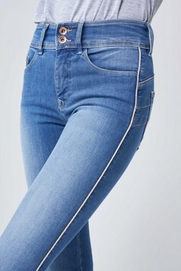 Salsa Stretch-Jeans SALSA JEANS SECRET PUSH IN CAPRI light blue galon 125097.8503