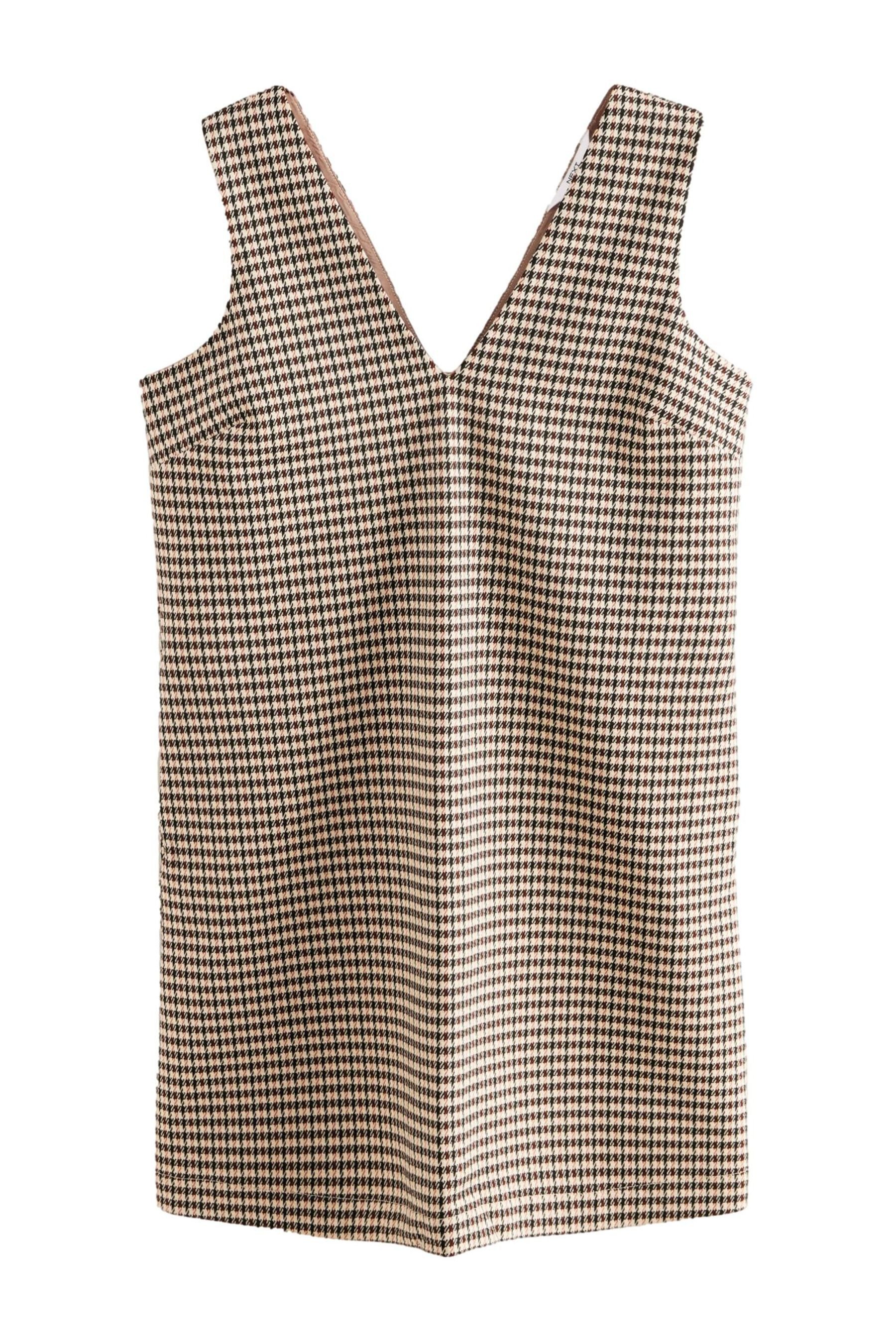 Next Minikleid Träger-Minikleid aus Ponto mit V-Ausschnitt (1-tlg) günstig online kaufen