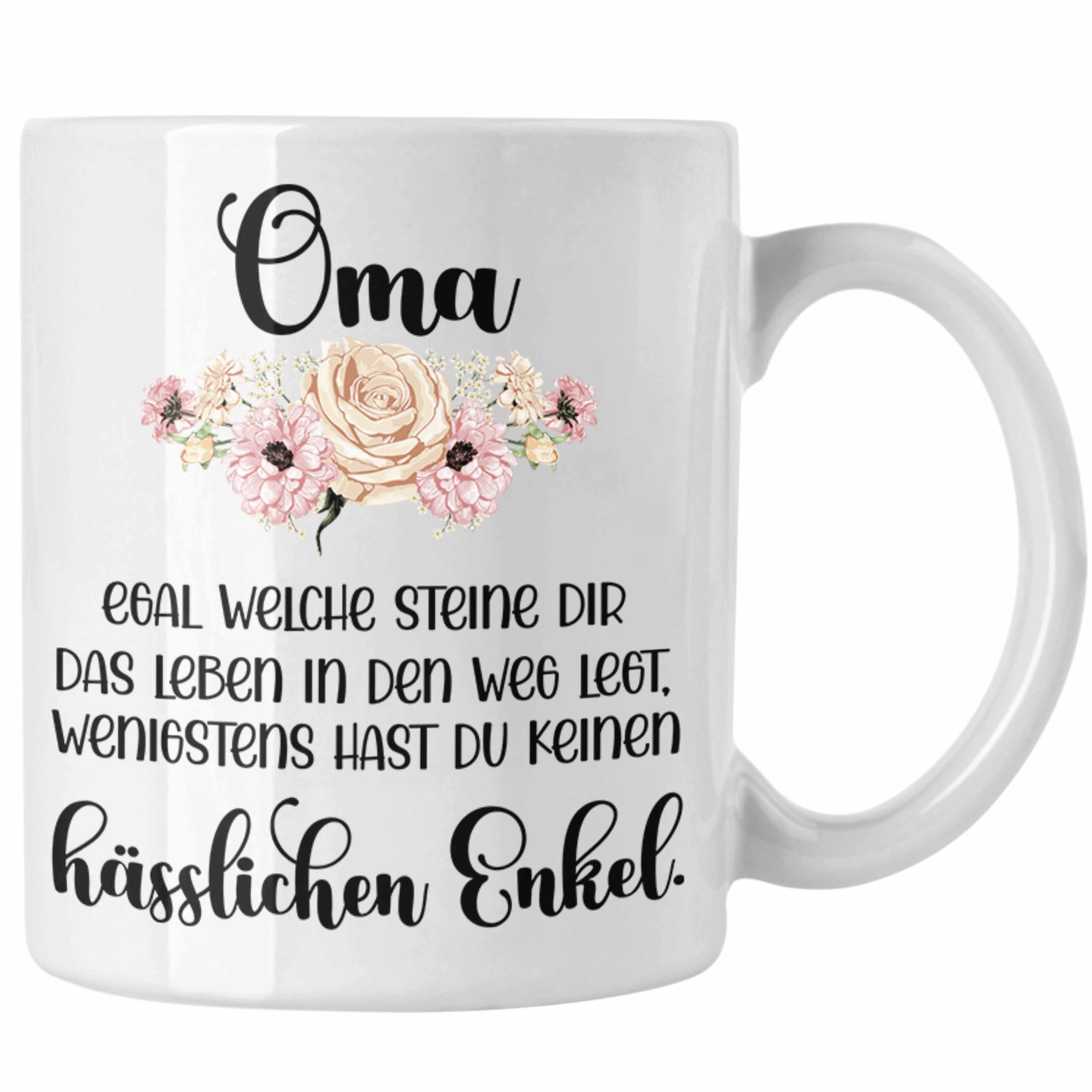 Trendation Tasse Geburtstag Weiss - Trendation Enkel Beste Geschenk von Geschenkideen Tasse Geburtstagsgeschenk Oma Lustig