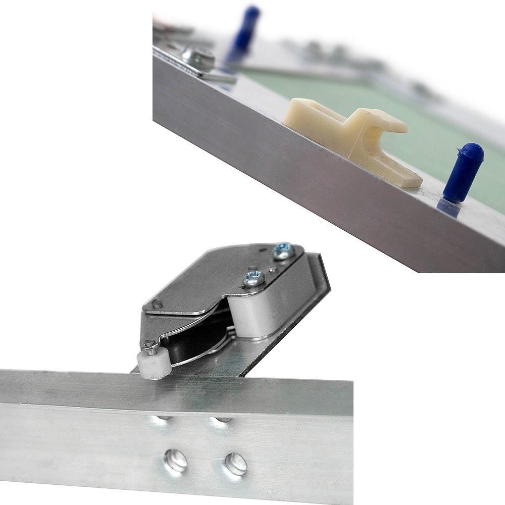 Melko Revisionsklappe Revisionsklappe Revisionstür Wartungsklappe Gipskarton Aluminium (Stück), Feuchtraumgeeignet - Witterungsbeständig