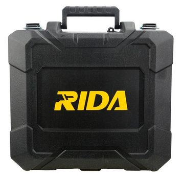 RIDA Akku-Bohrschrauber LCD787-1S 20V, (1x 2,0Ah Akku, Netzteil, Transport-Box, 20-tlg. Bit-& -Bohrer-Set)