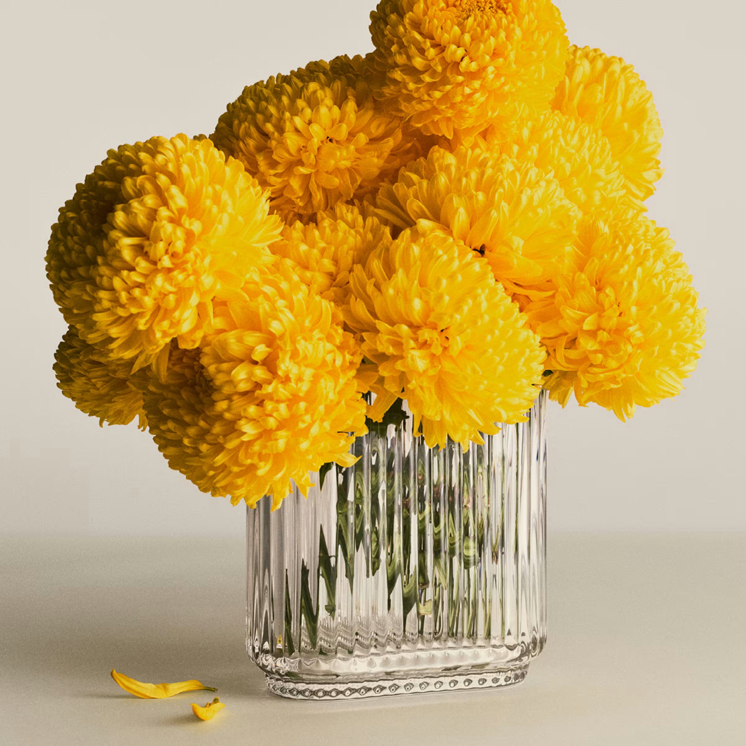 Georg Jensen Dekovase Georg Jensen Bernadotte Vase Glas