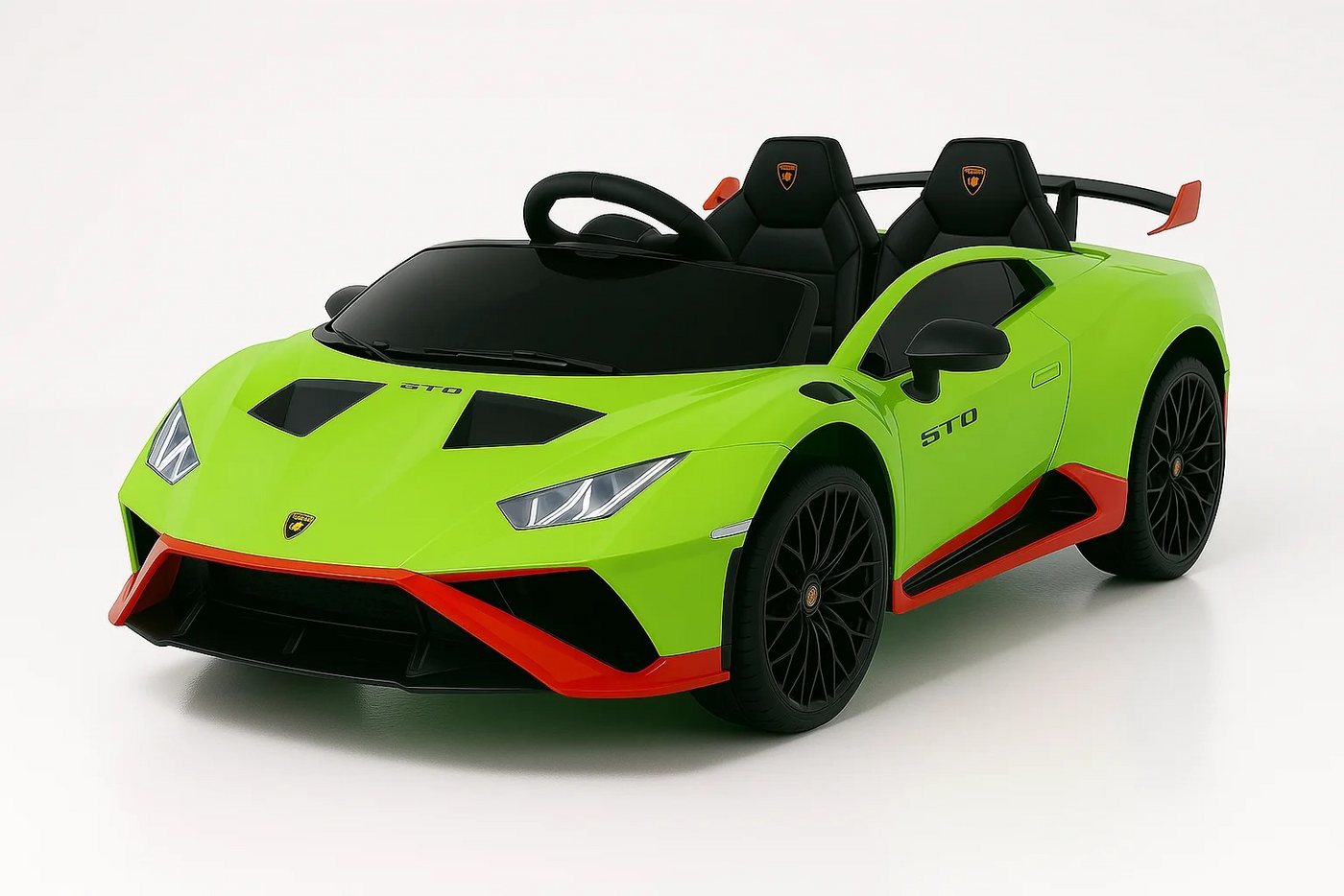 Smarty Elektro-Kinderauto Elektro Kinderauto Lamborghini Huracan STO mit Lizenz 2x65W 12V/9Ah