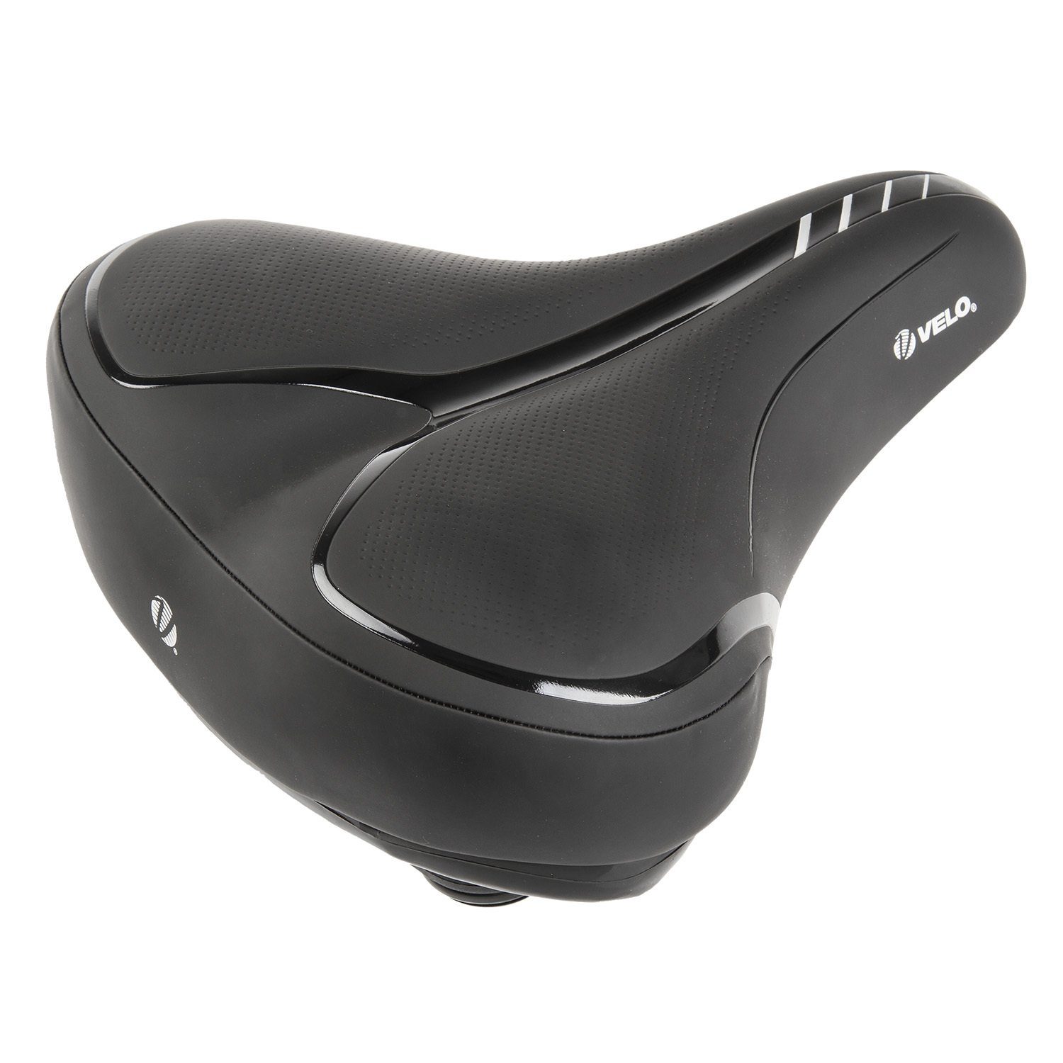 Fahrradsattel „Velo-Fit Townie“, Größe XXL, Schwarz, 765 g, 267