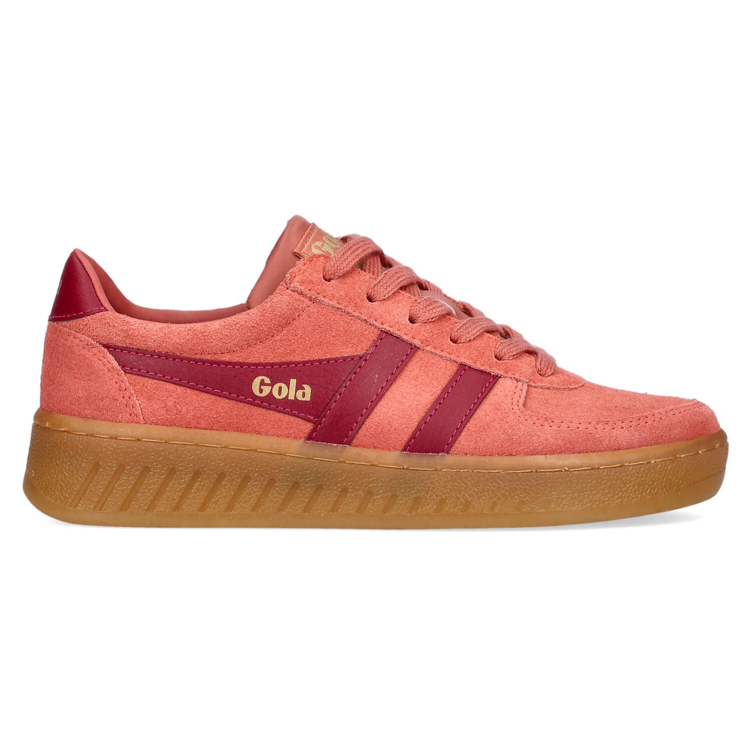 Gola Grandslam Suede Clay/Cerise/Gum Sneaker