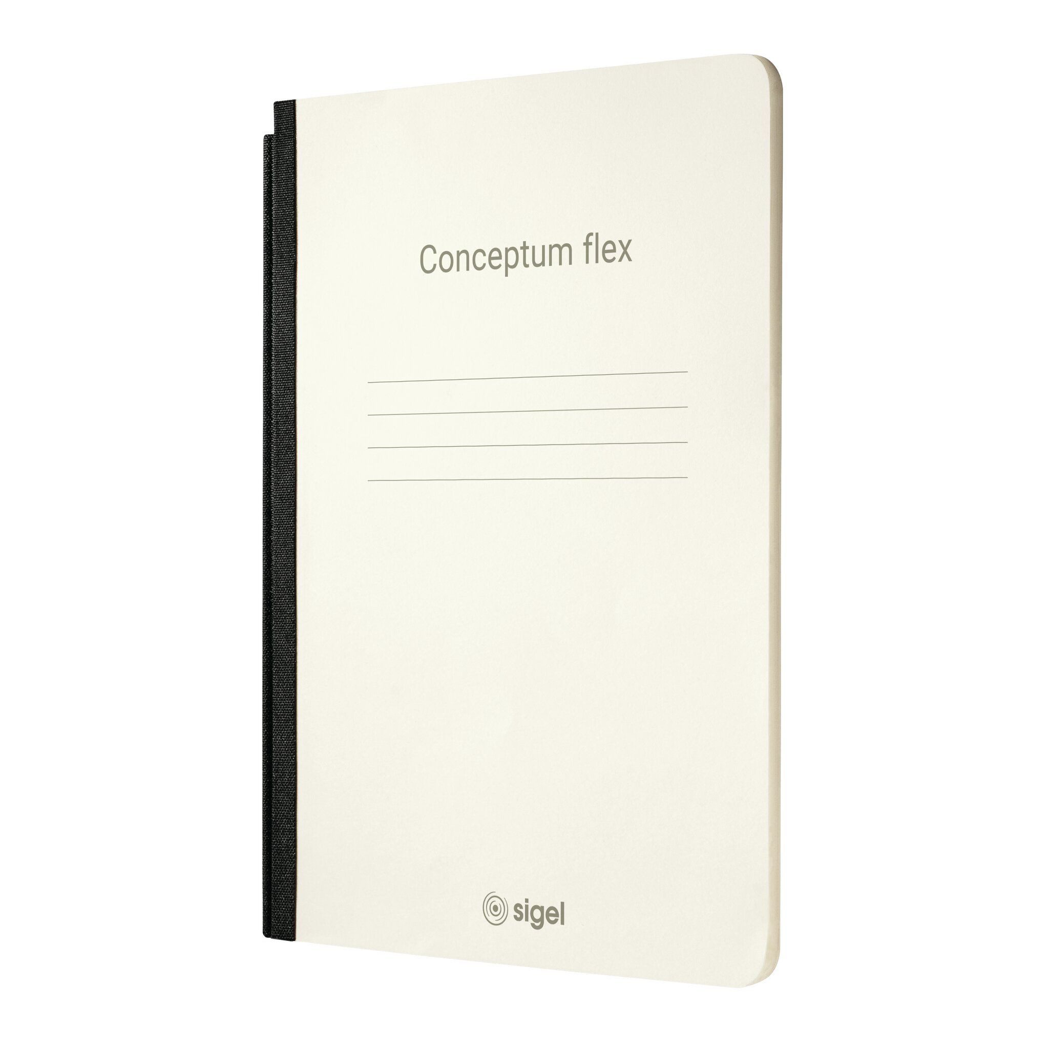 Sigel Notizheft SIGEL CF201 Notizheft Conceptum flex- kariert - A5 - chamois -