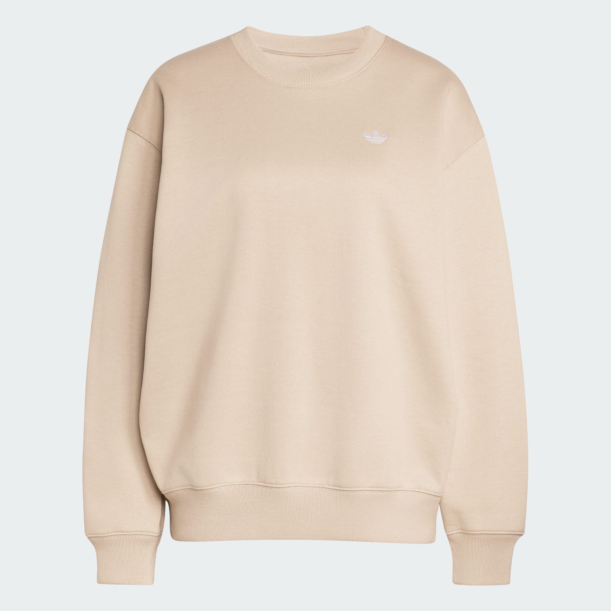 adidas Originals Sweatshirt ESSENTIALS CREW LONG FLEECE OS SWEATSHIRT (1-tlg)