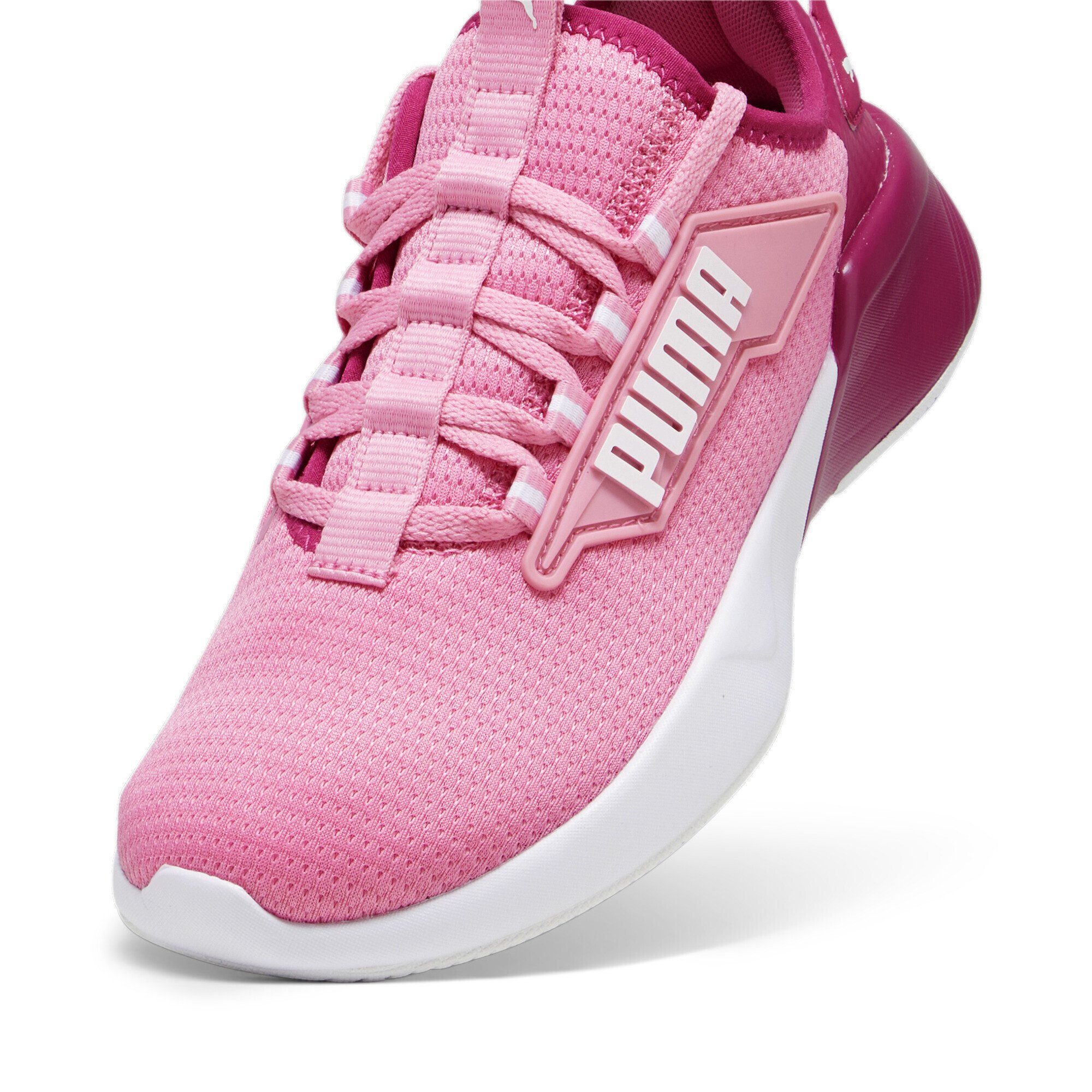 PUMA Retaliate Jugendliche White Pinktastic Strawberry Pink Burst Sneakers 2 Laufschuh