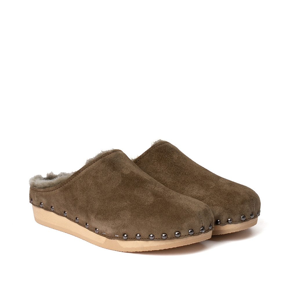 Softclox LIZ Kaschmir/Lammfell oliv (natur) Stiefelette