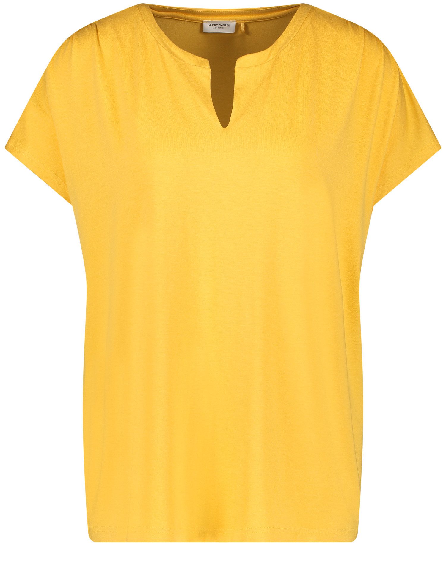 GERRY WEBER Shirtbluse Shirt mit Kräuseldetails EcoVero