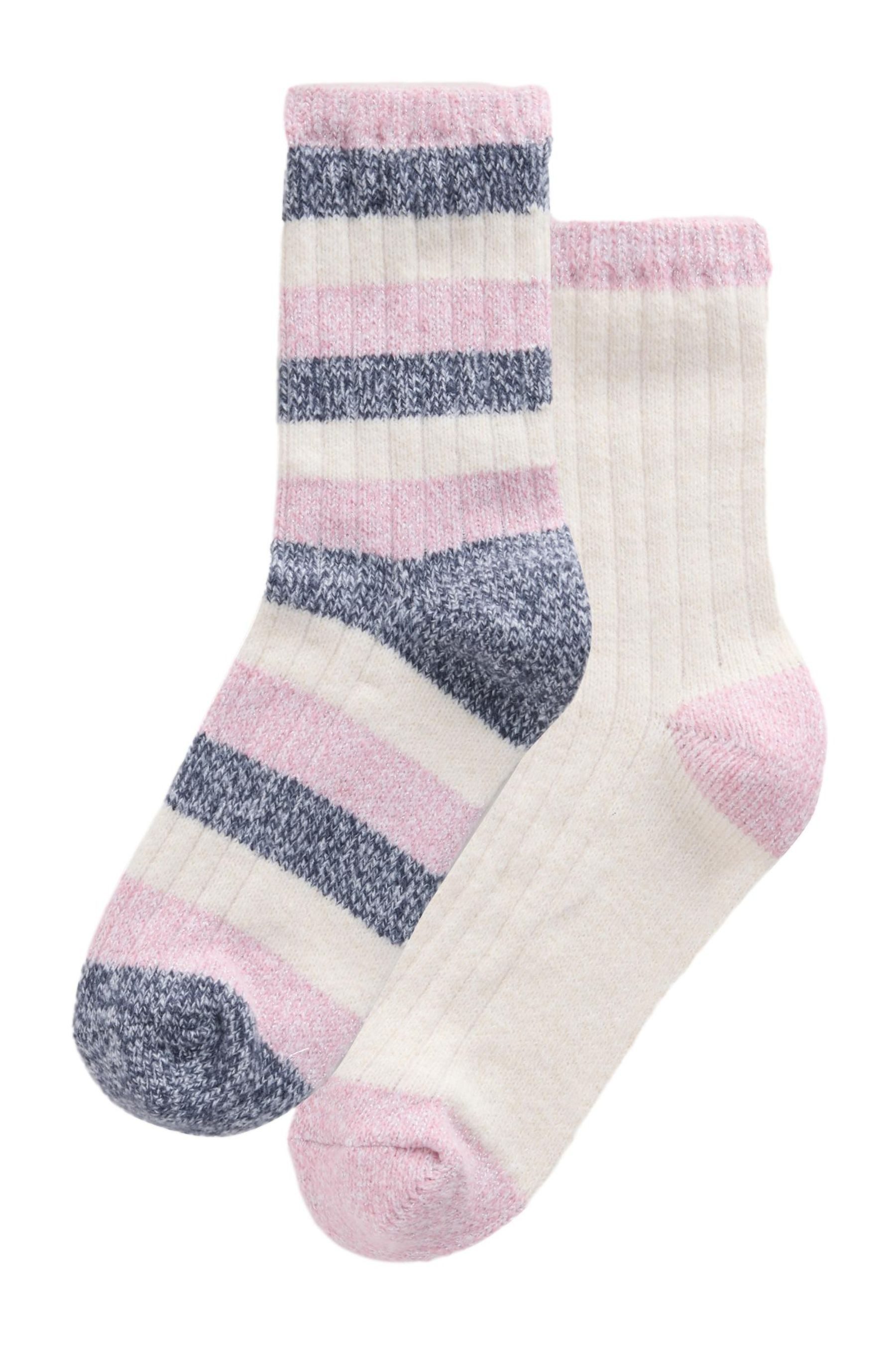 Next Kuschelsocken Leichte, kuschelige Söckchen, 2er-Pack (2-Paar)