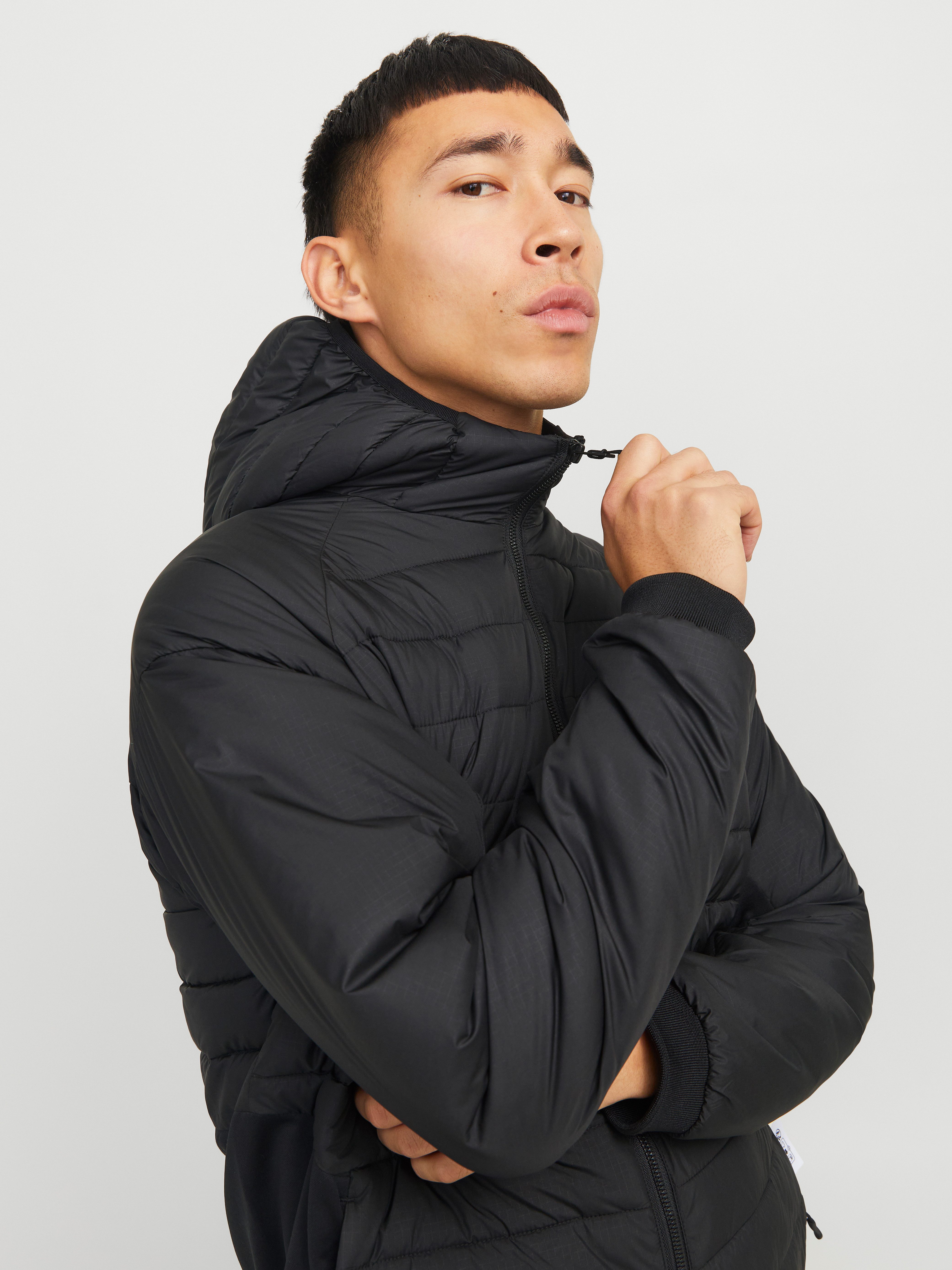 Jack & Jones Steppjacke JJESTATE HYBRID JACKET NOOS mit Kapuze günstig online kaufen