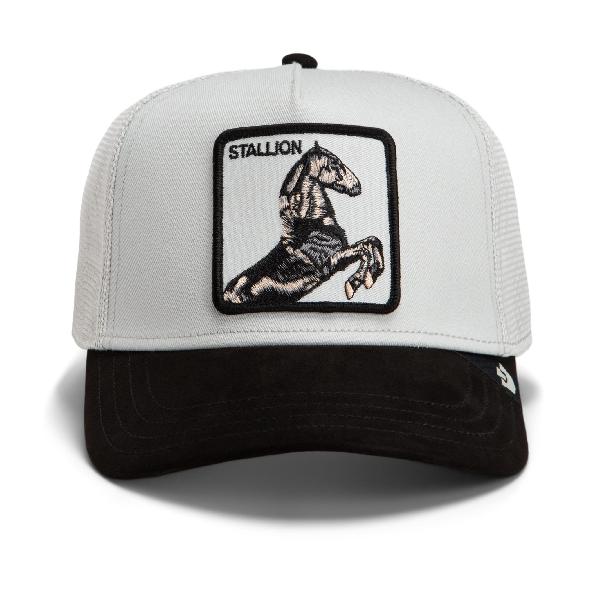 GOORIN Bros. Trucker Cap Goorin Bros. OG Trucker Cap Core Mesh Suede Stallion Digital / Void (Basecap, Basecap, Meshcap, Trucker Kappe) Schirm in Wildleder-Optik