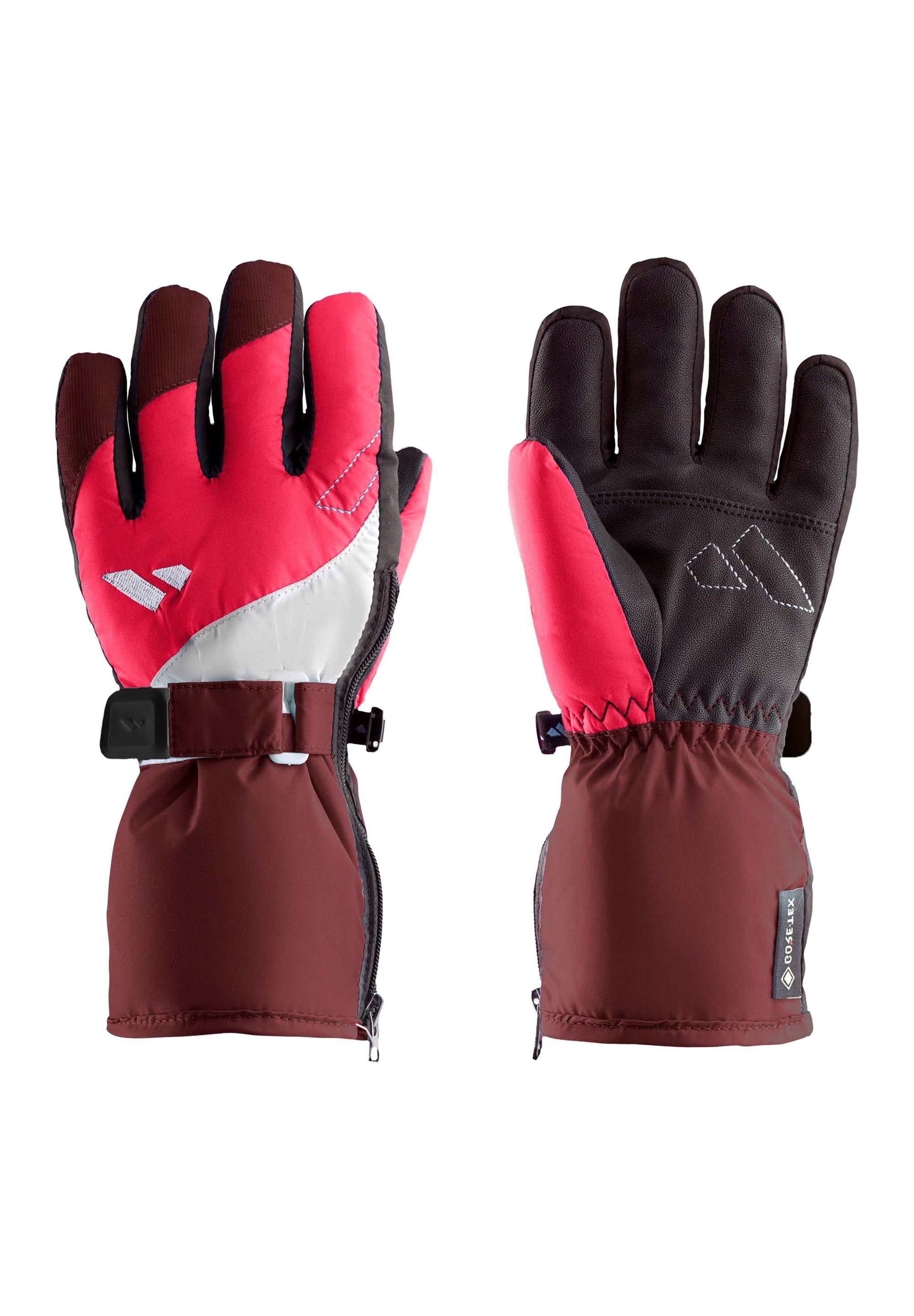 focus gloves on Zanier We COZY.GTX Fuchsia-Weiss Multisporthandschuhe