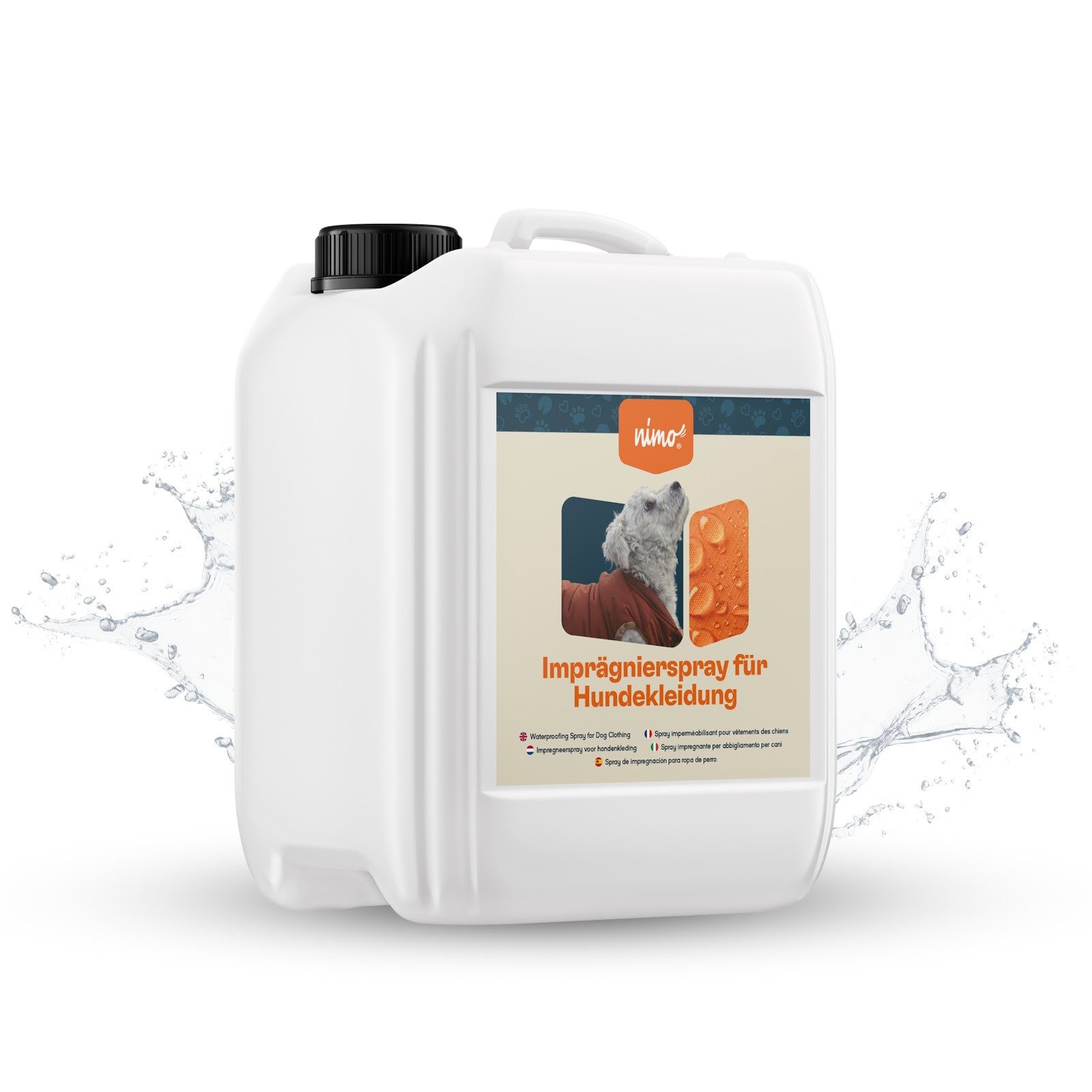 nimo Imprägnierspray für Hundebekleidung Imprägnierspray (1 St), ohne Hitzeinaktivierung