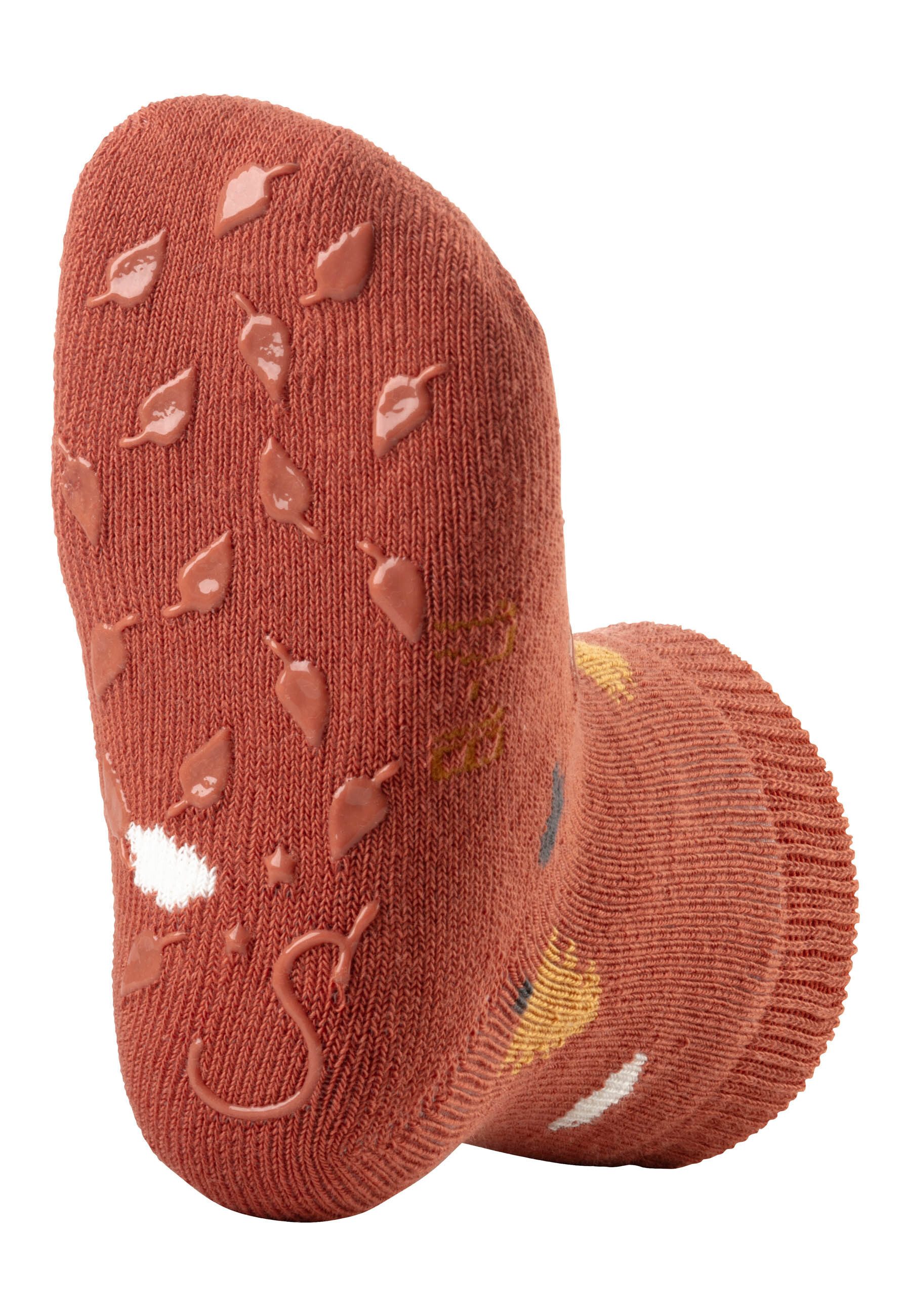 Sterntaler® Basicsocken Sterntaler® ABS Krabbelsocken 2er-Pack Biber (2-Paar, 2er-Pack)