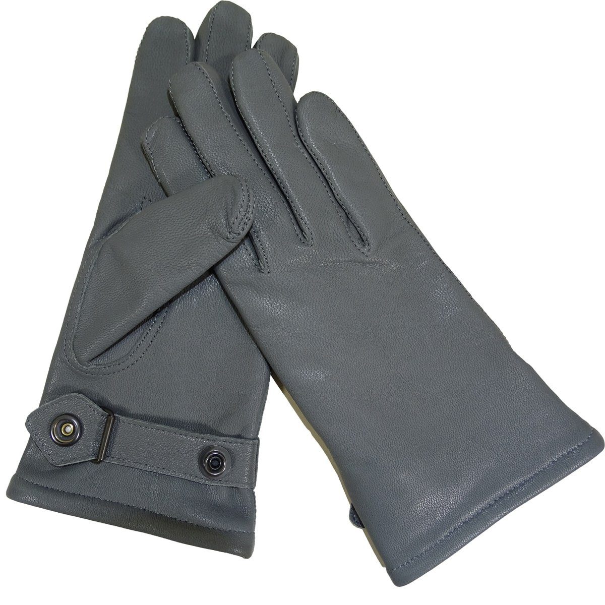 100% Qualität Modeka Lederhandschuhe Original Bundeswehr Lederhandschuhe *Neu* Gefüttert Grau Winter gefüttert