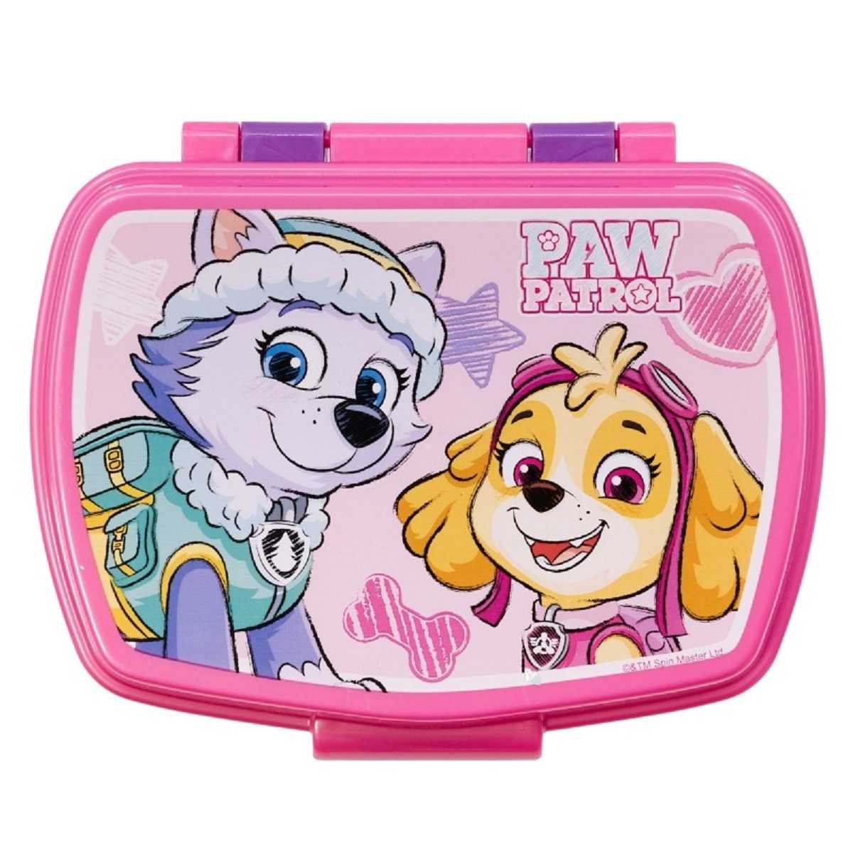 Stor Lunchbox Paw Patrol Kinder Brotdose – Lunchbox Pausenbox Schulbrotbox, (Einteilig), Brotzeitdose