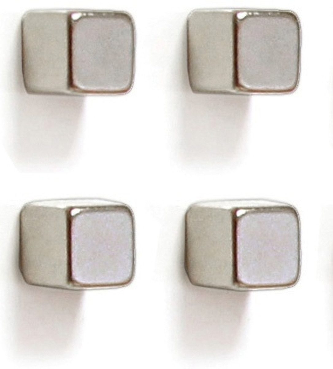 FRANKEN Magnet Magnete Würfel 10x10x10mm VE=4 Stück silber