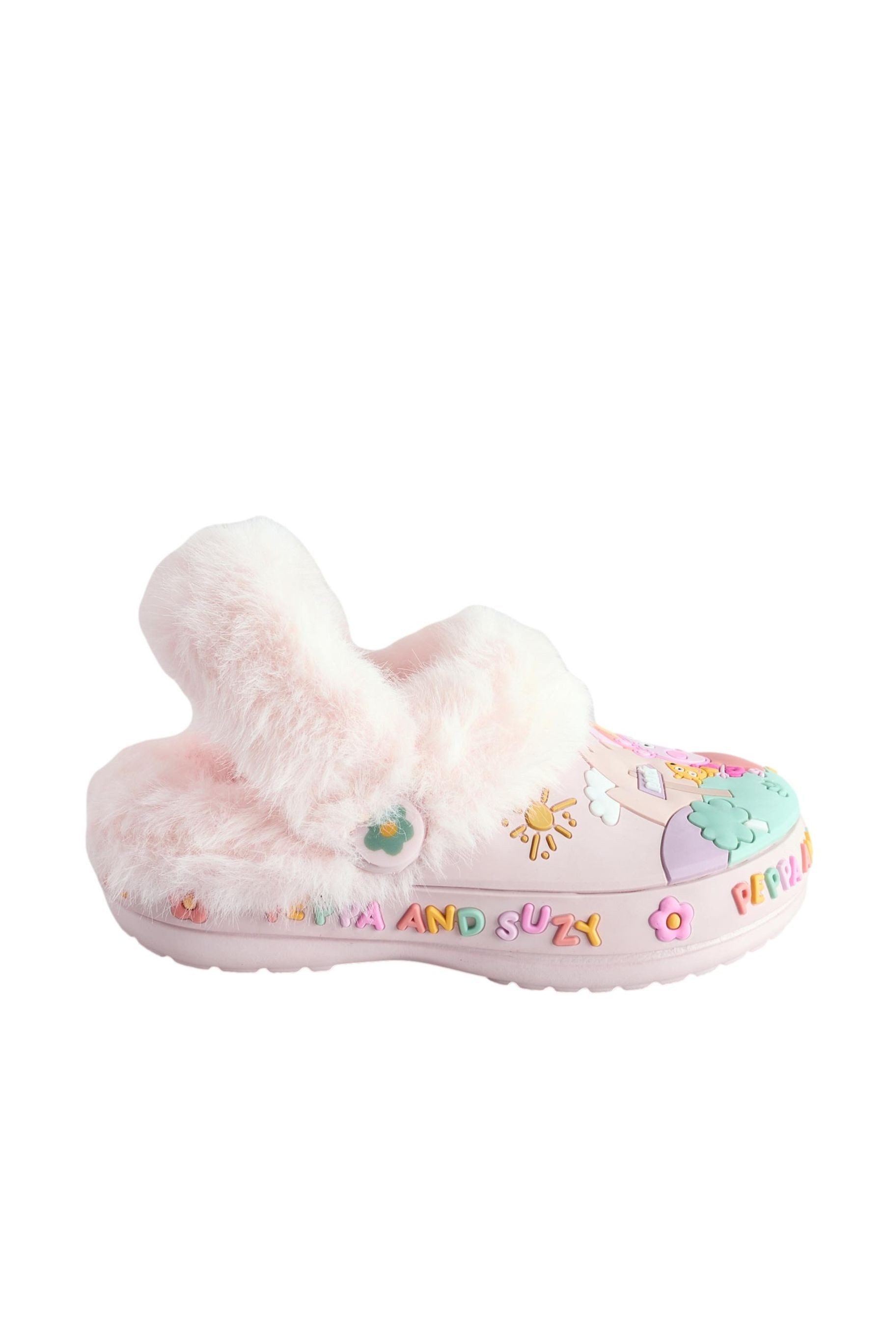 Next Pantoffeln mit flauschigem Futter Peppa Wutz Hausschuh