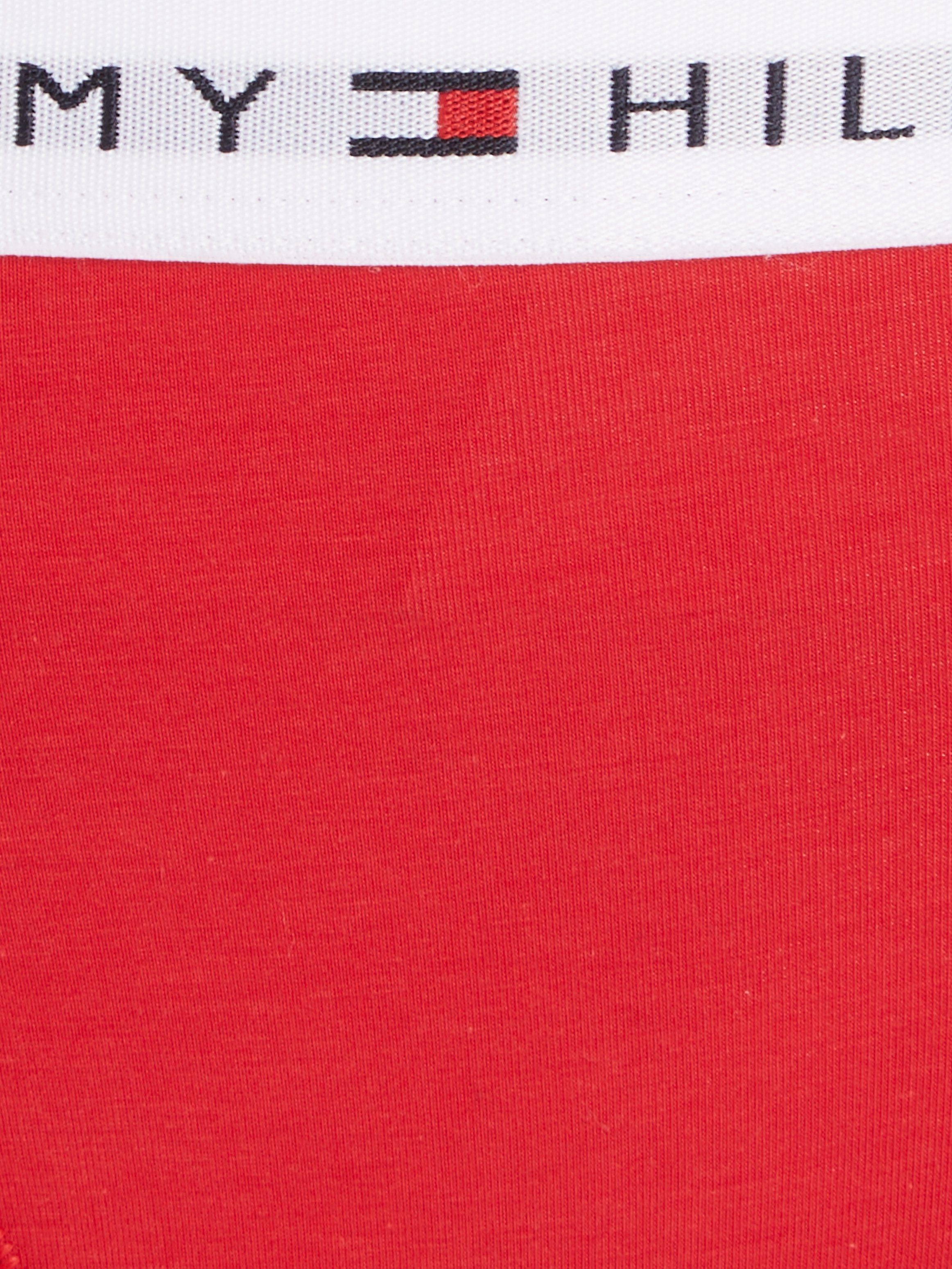 Tommy Hilfiger mit Logo Taillenbund Primary Bikinislip dem Underwear Red auf