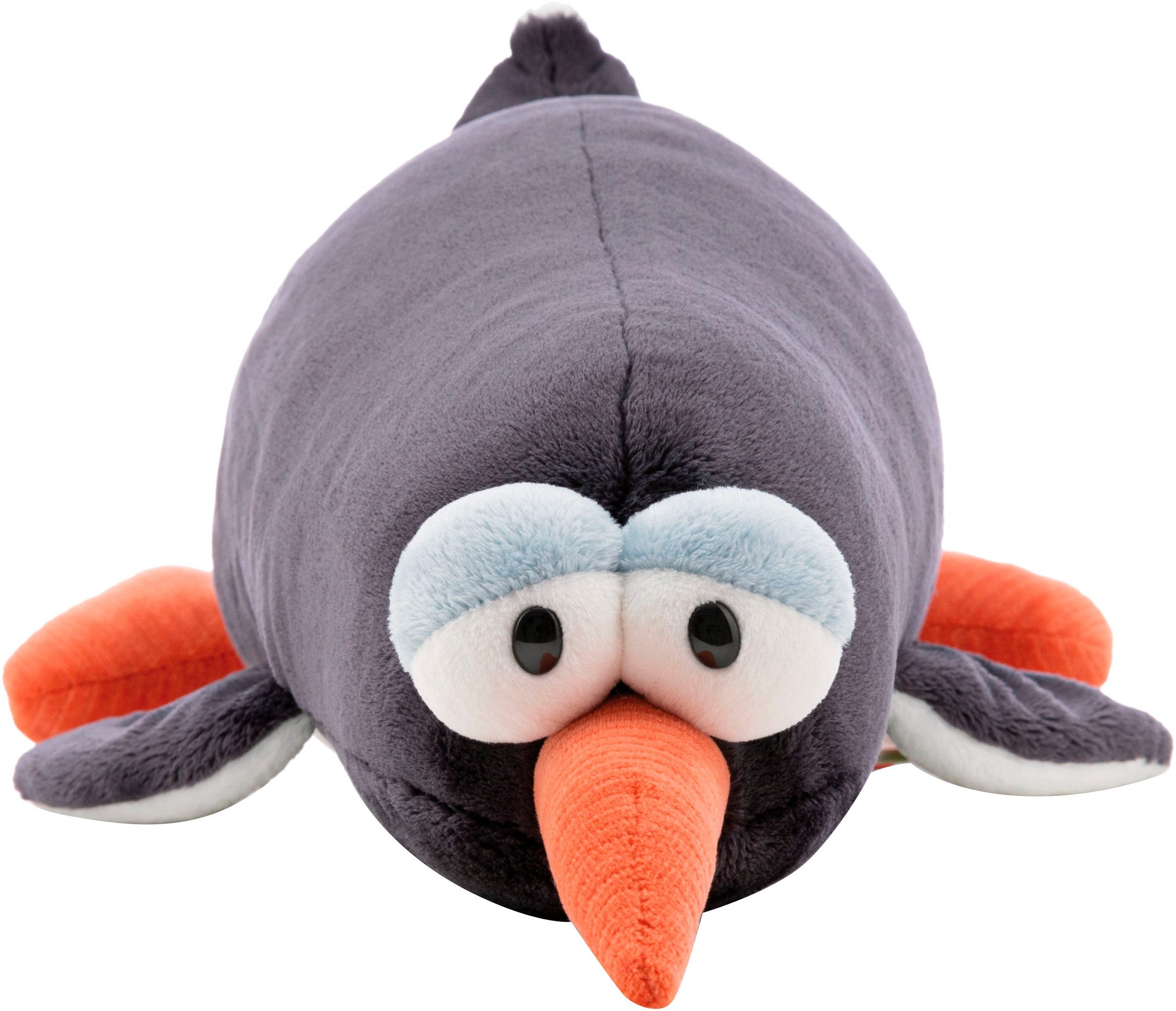 Nici Kuscheltier Winter, Pinguin Jorge Thunder 45 cm liegend, enthält recyceltes Material