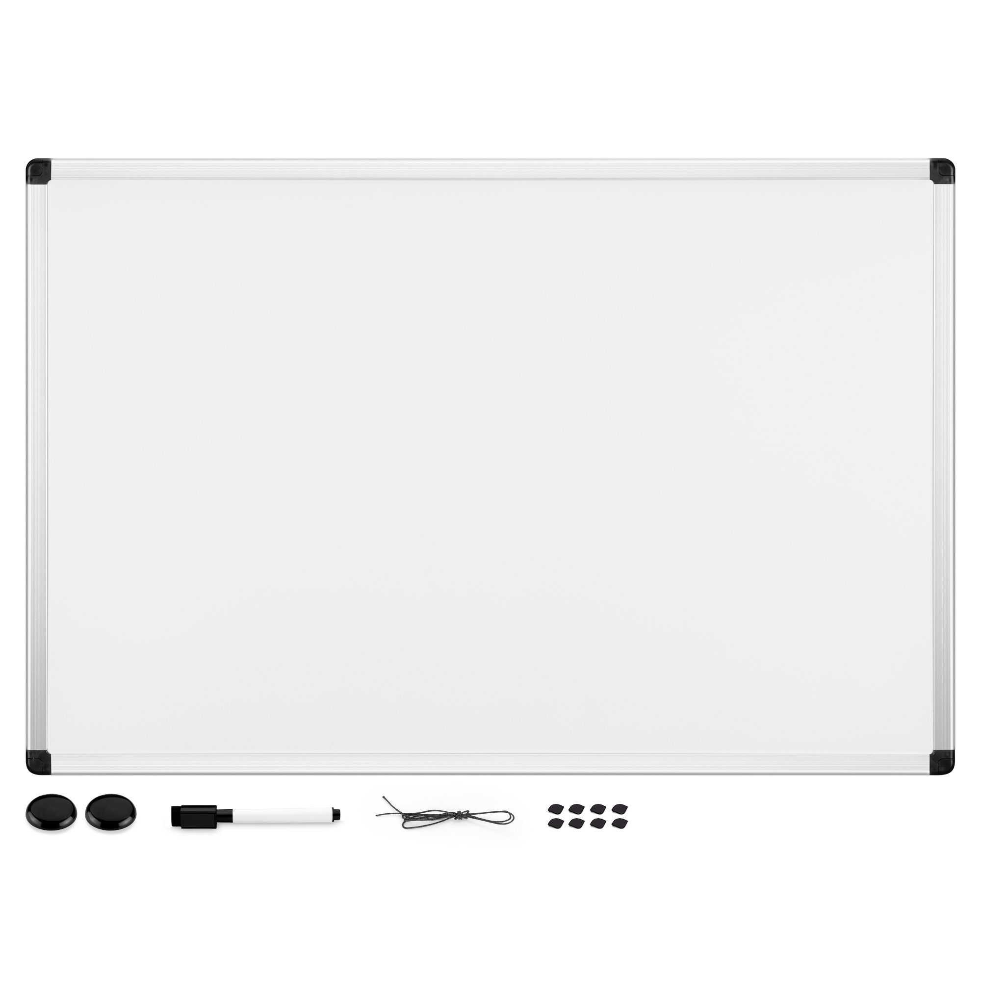 Tafel Kombiboard - 60x40cm - Whiteboard und Magnettafel mit Rahmen