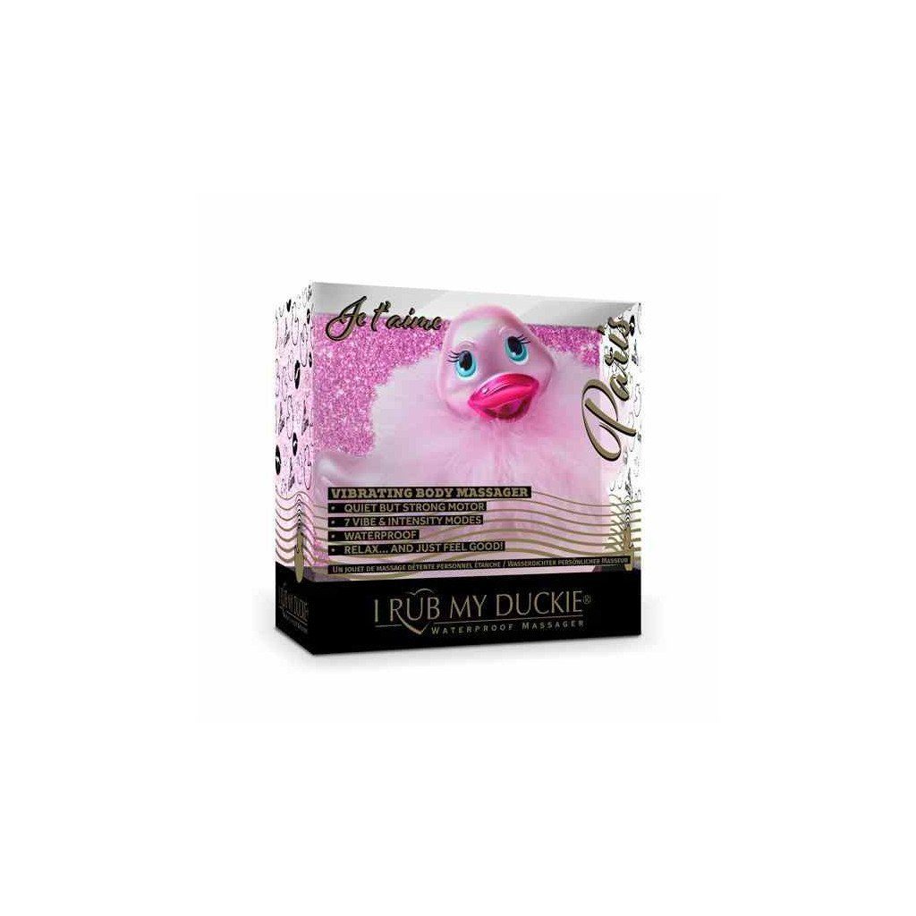 Auflege-Vibrator (Pink), TOYS Duckie Rub 2.0 Badeente Paris BIG TEAZE vibrierende My I