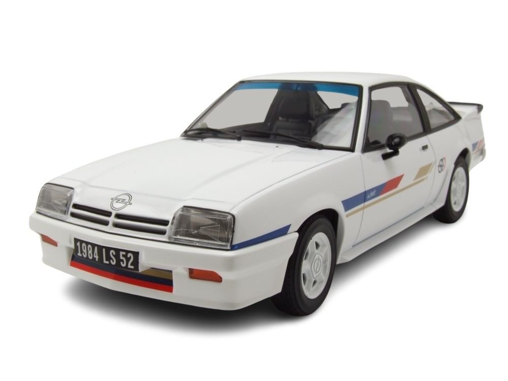 Modellauto Opel Manta Guy Frequelin 1984 weiß