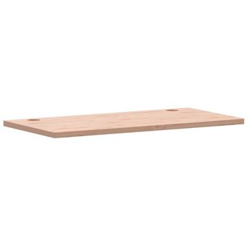 vidaXL Schreibtisch Schreibtischplatte 100x50x2,5 cm Massivholz Buche Arbeitsplatte Büroti