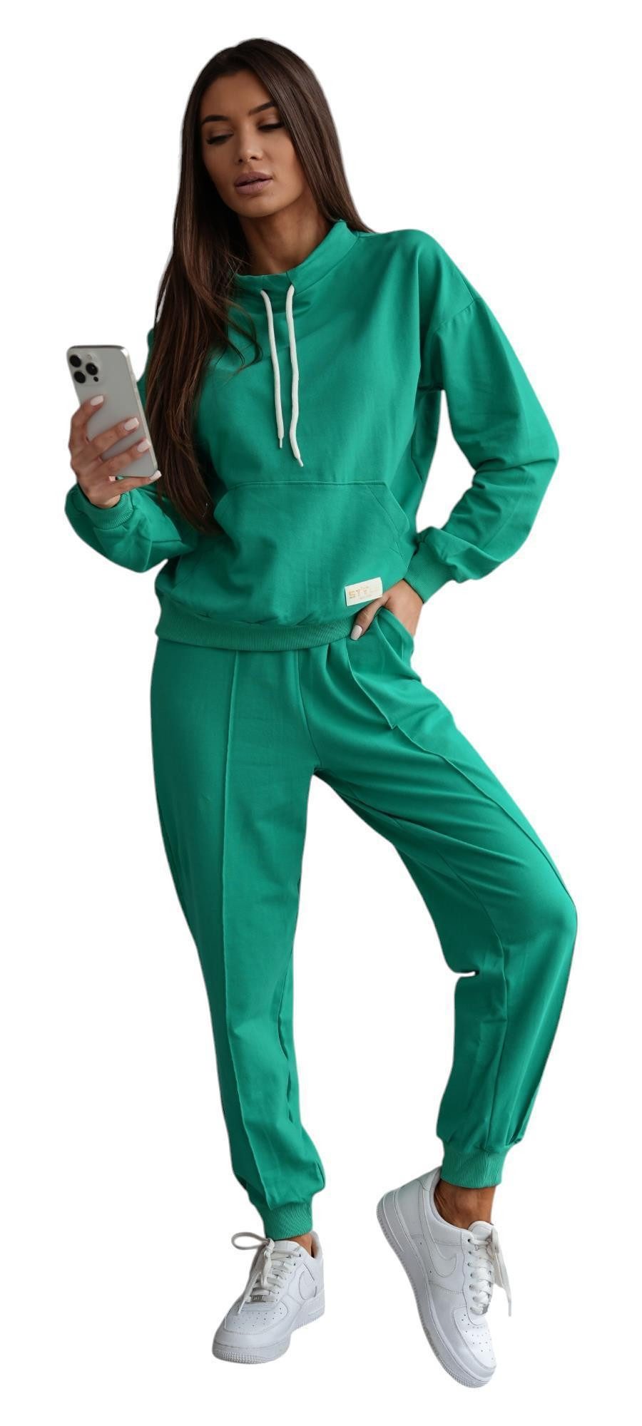 EloModa Jogginganzug Damen Freizeitanzug Hausanzug Homewear günstig online kaufen