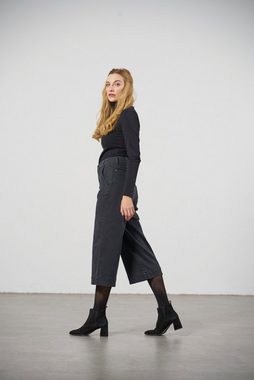 Feuervogl Weite Jeans fv-Fred:rika, Weites Bein, Hohe Taille, Culotte Jeans, Hyperflex 5-Pocket-Style, High Waist, Culotte Jeans