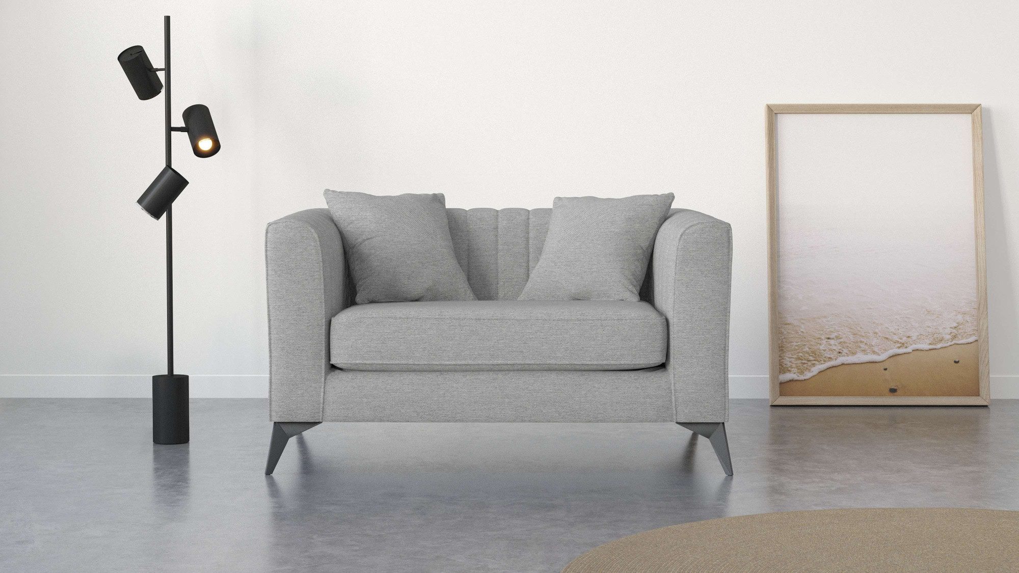 Places of Style Loveseat MATTHEW Loungesessel, günstig online kaufen