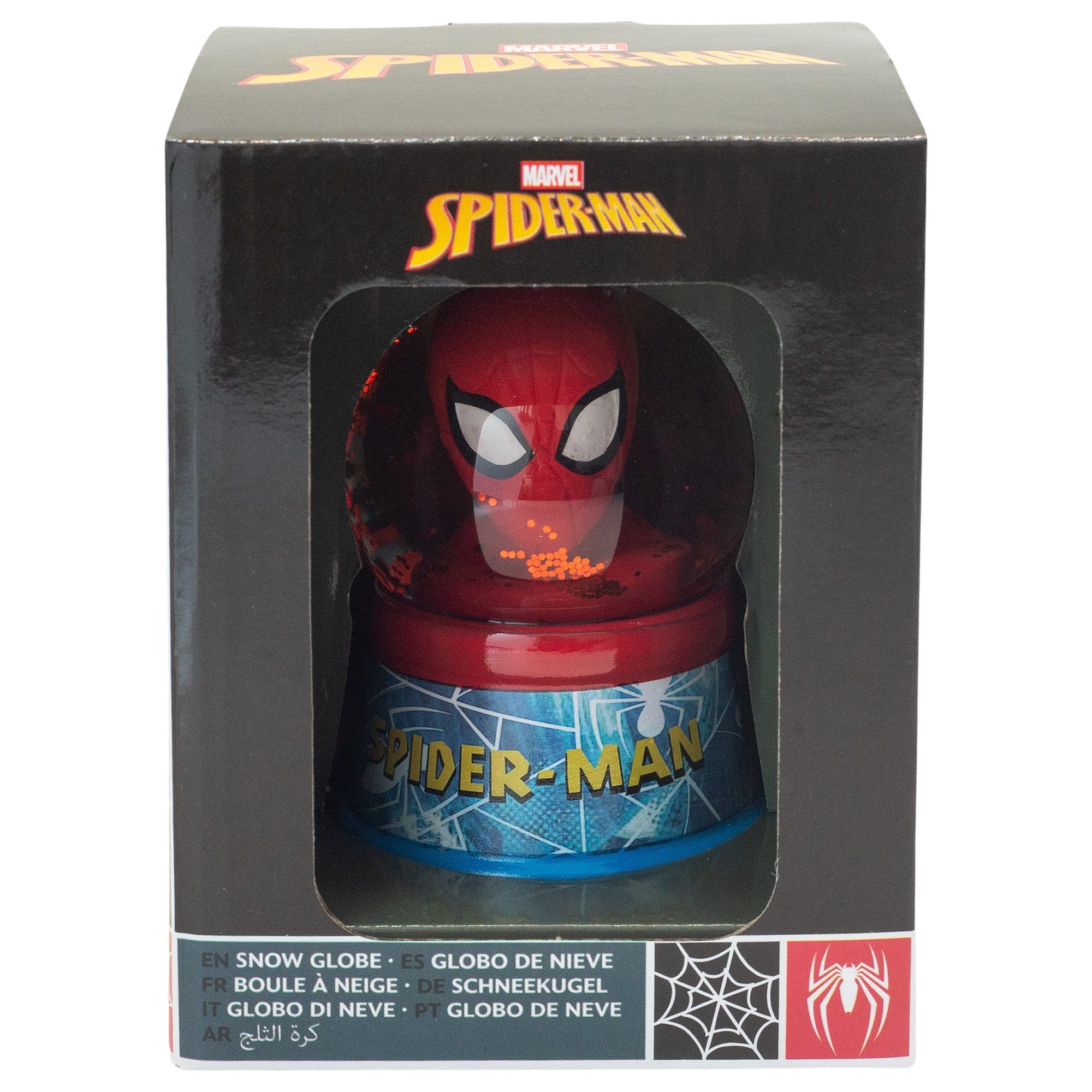 MARVEL Dekokugel Marvel Spiderman mini Glaskugel Schneekugel 9 x 7 cm