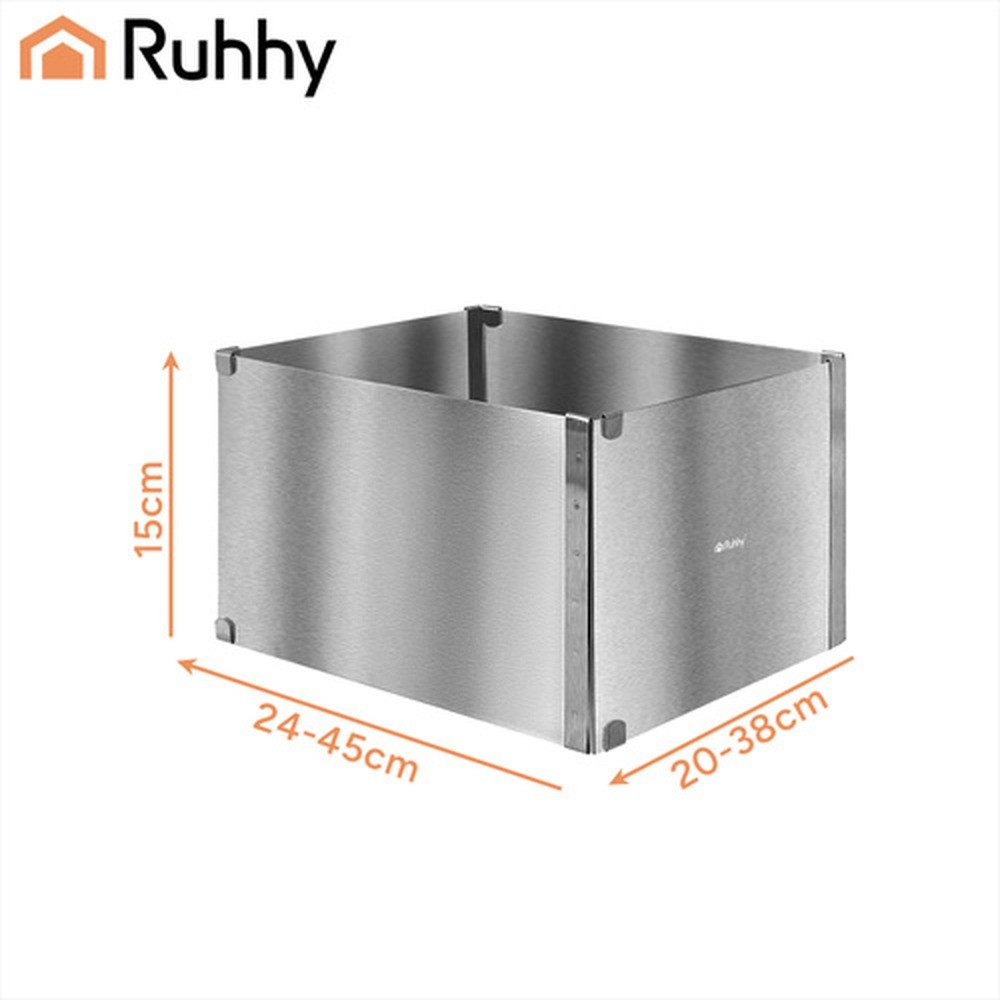 Ruhhy Backform Kuchenbackform Tortenrand, (Spar-Set 1-tlg), passt sich verschiedenen Rezepten und Backformen problemlos an