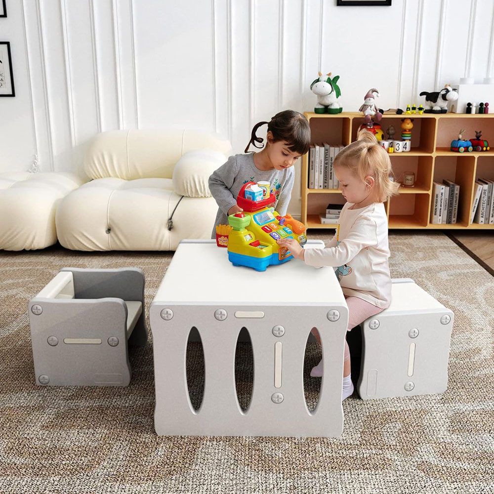 NUODWELL Kindersitzgruppe Tisch und Stuhlset für günstig online kaufen