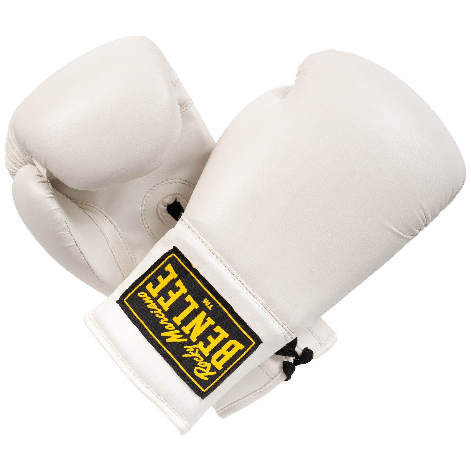Benlee White Boxhandschuhe GLOVES Marciano Rocky AUTOGRAPH