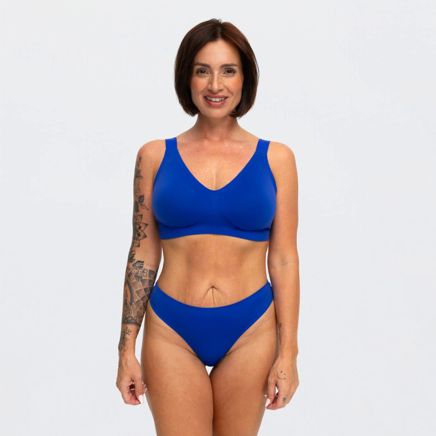 Bügelloser BH Comfort Minimizer BH-Web Surf Blue-3XL