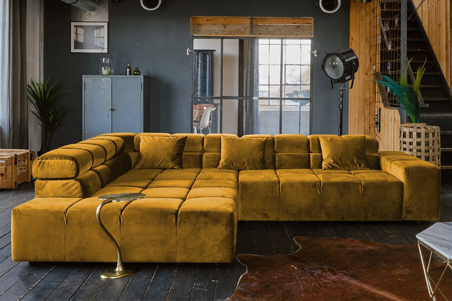 KAWOLA Ecksofa NEVADA, Couch L-Form rechts günstig online kaufen