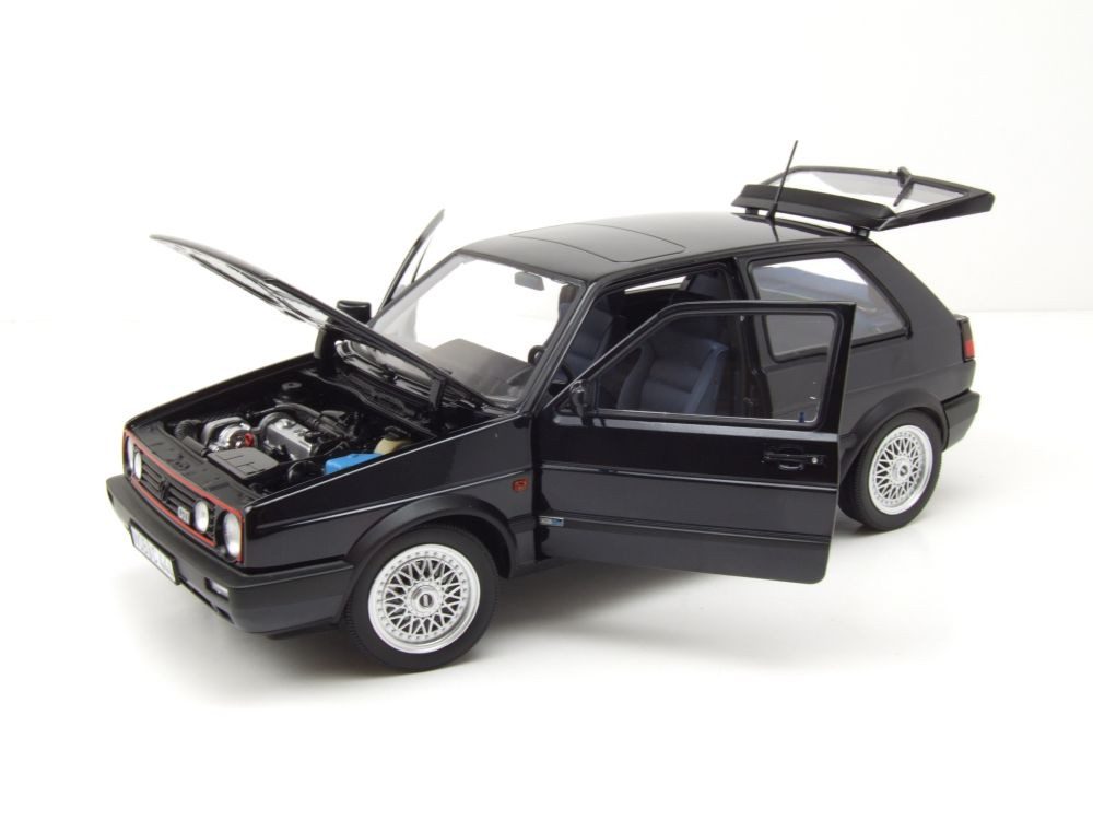 Norev Modellauto VW Golf 2 GTI Edition Blue 1991 dunkelblau metallic, Maßstab 1:18 – Bild 4 von 5