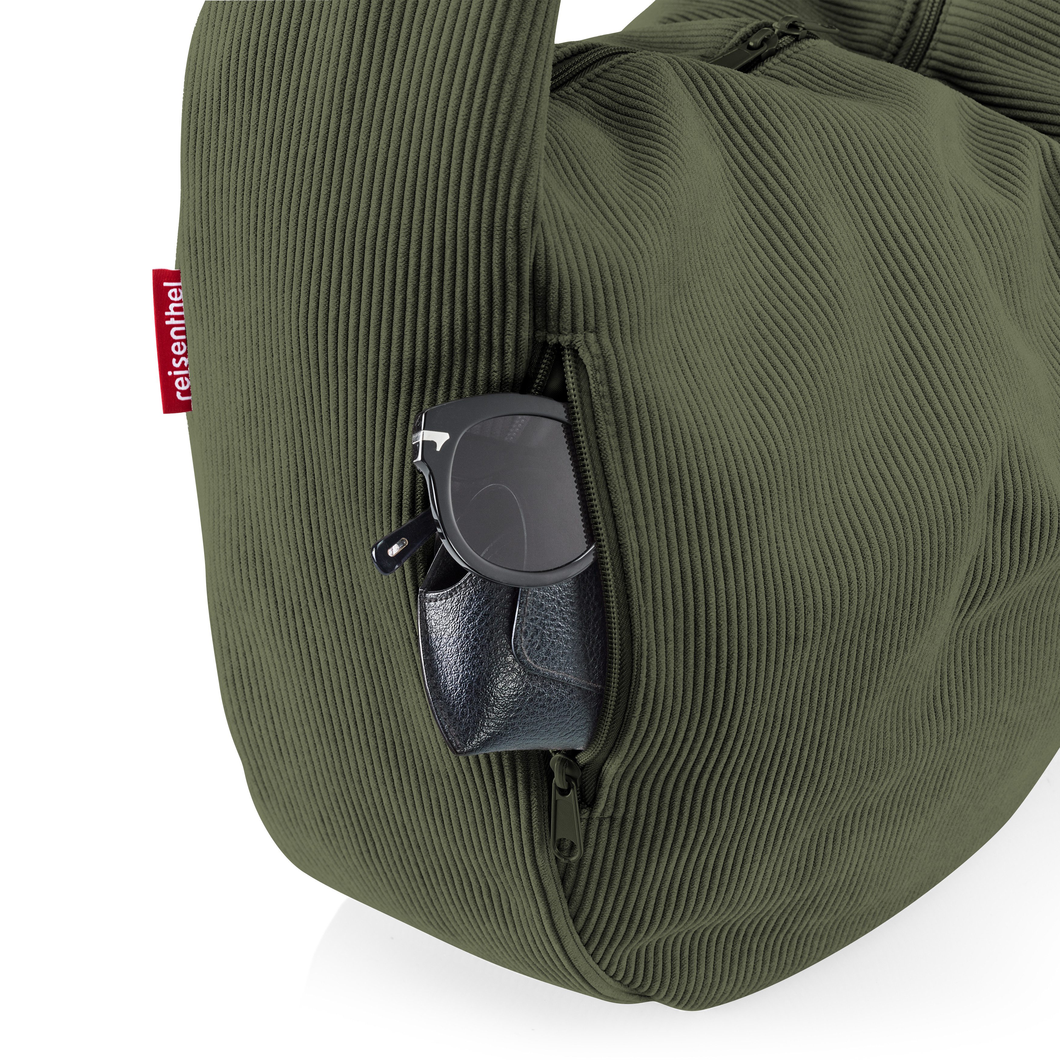 REISENTHEL® Schultertasche moonbag 24 Liter, kleines Steckfach Innen und Außen - kleine Reißverschlusstasche Außen – Bild 4 von 4