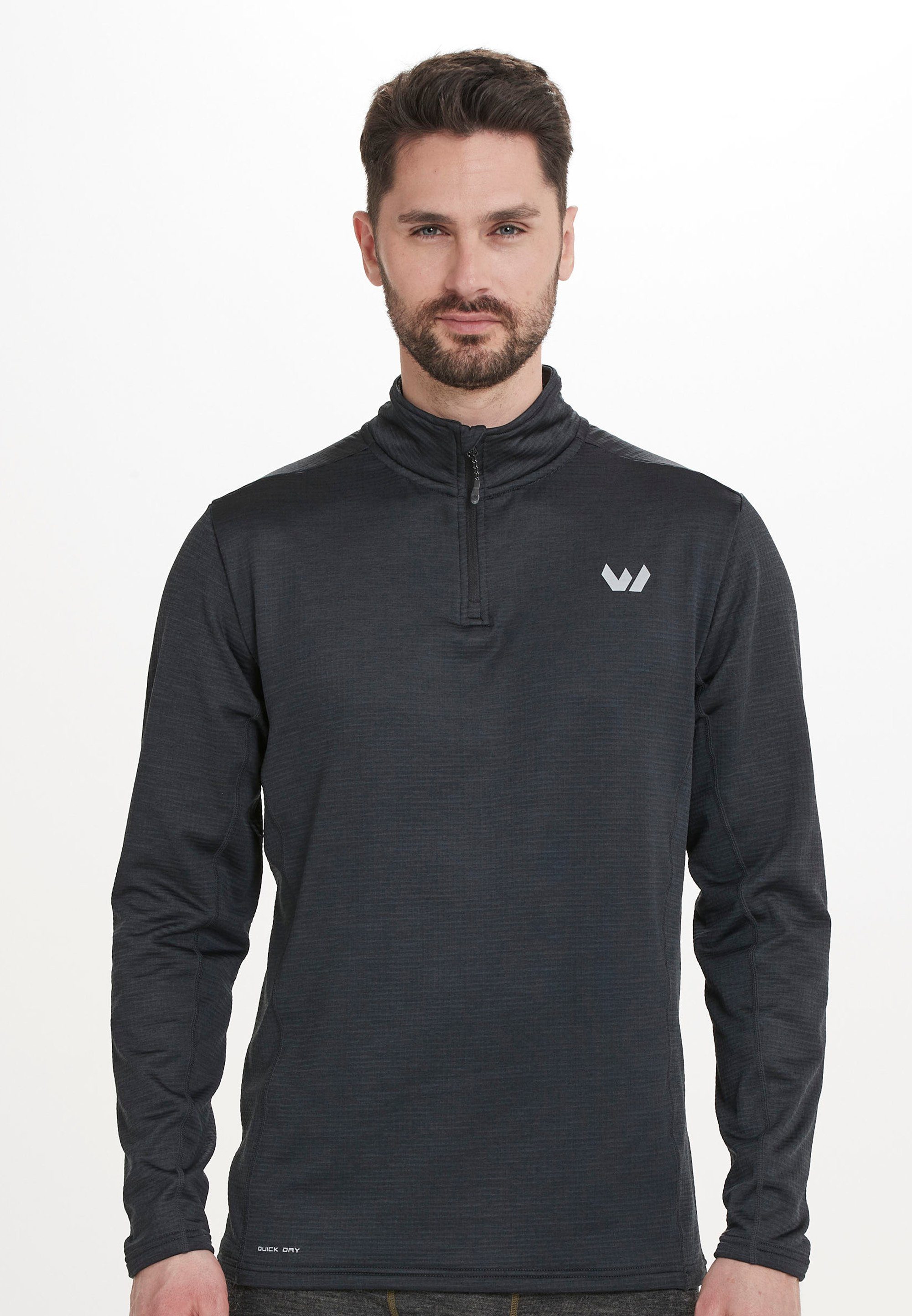 WHISTLER Funktionsshirt "Kalle M Waffle Midlayer", (1 tlg.), mit Quick Dry- günstig online kaufen