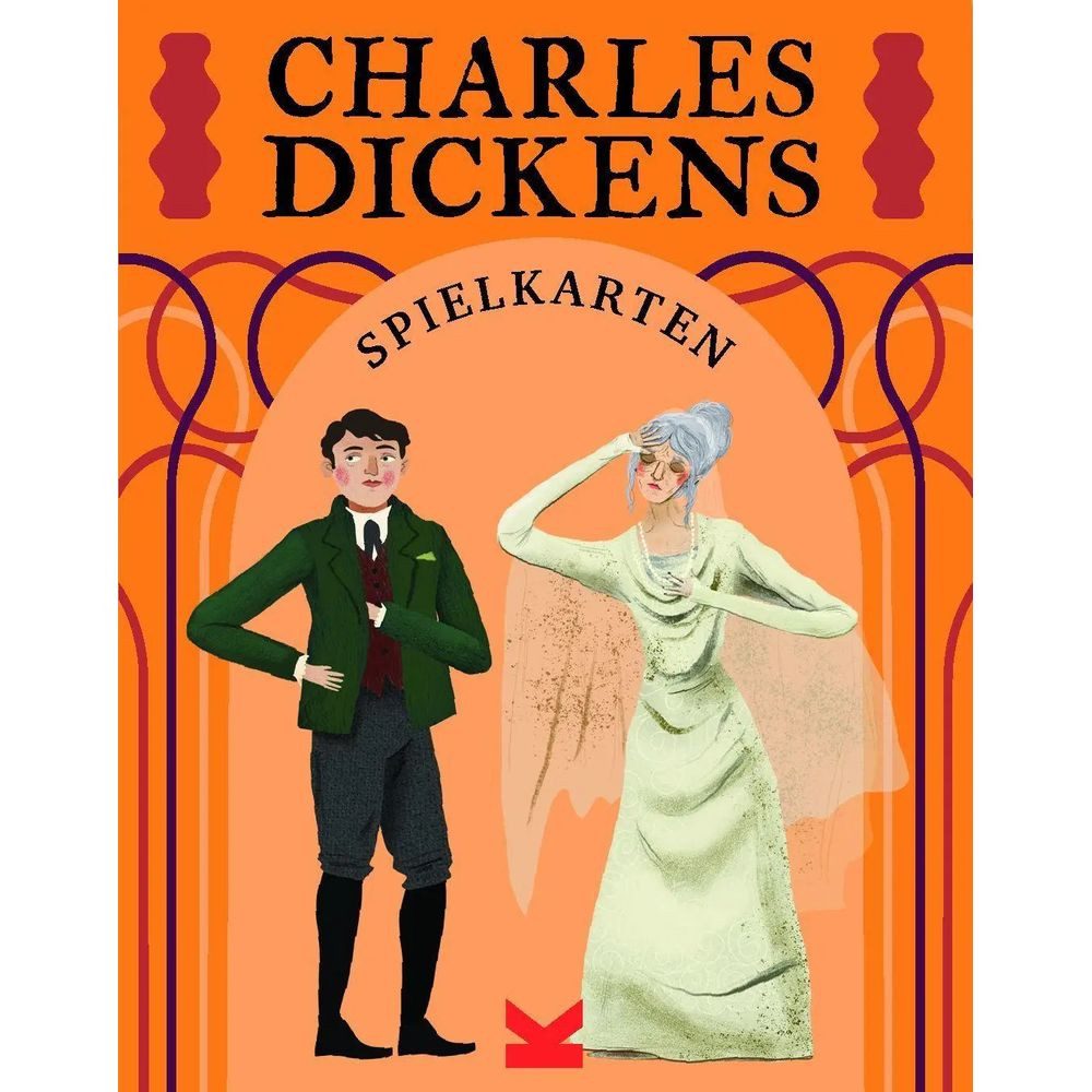Laurence King Spiel Charles Dickens Spielkarten
