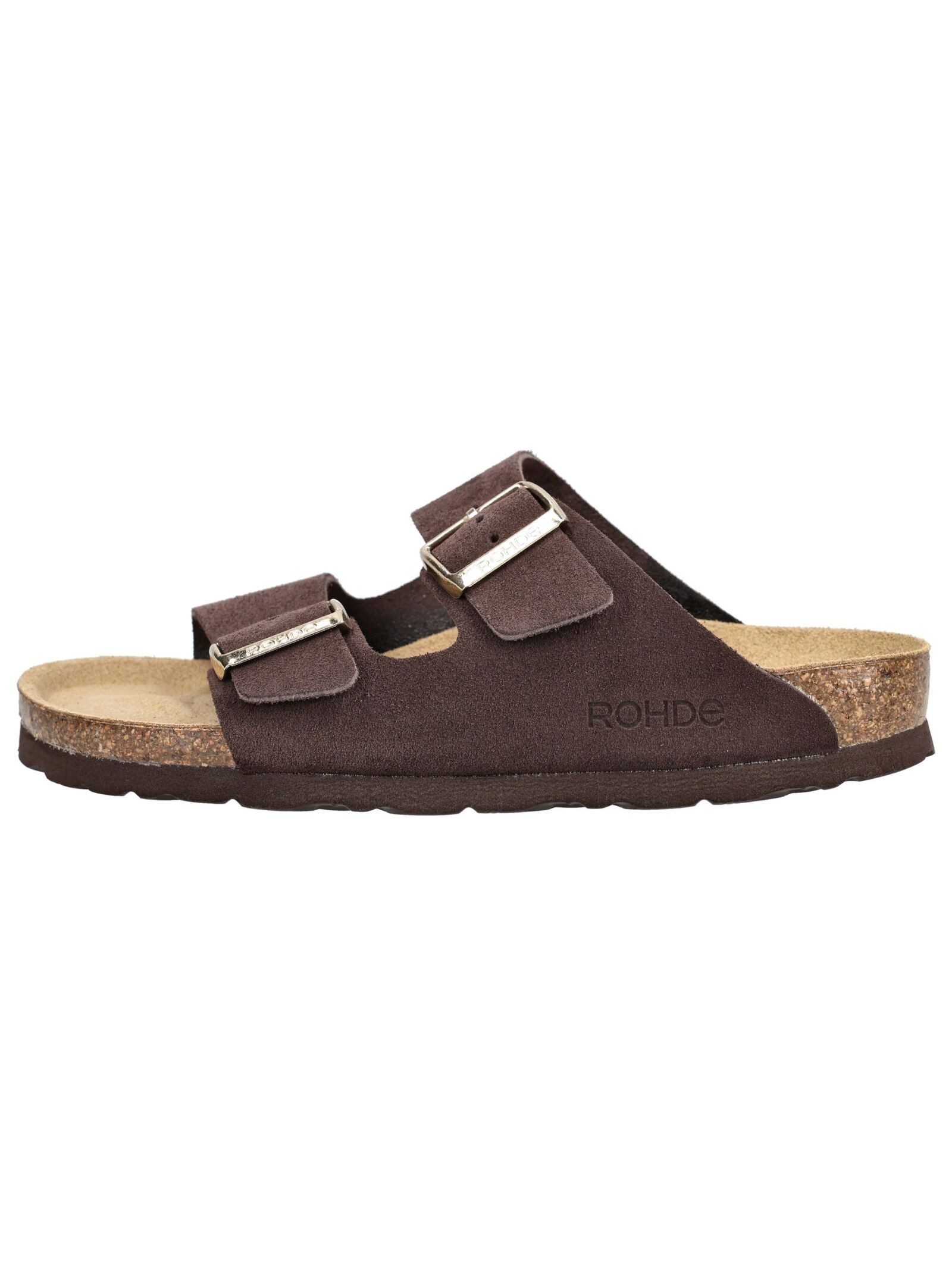 Rohde Rohde Pantoletten Veloursleder Pantolette