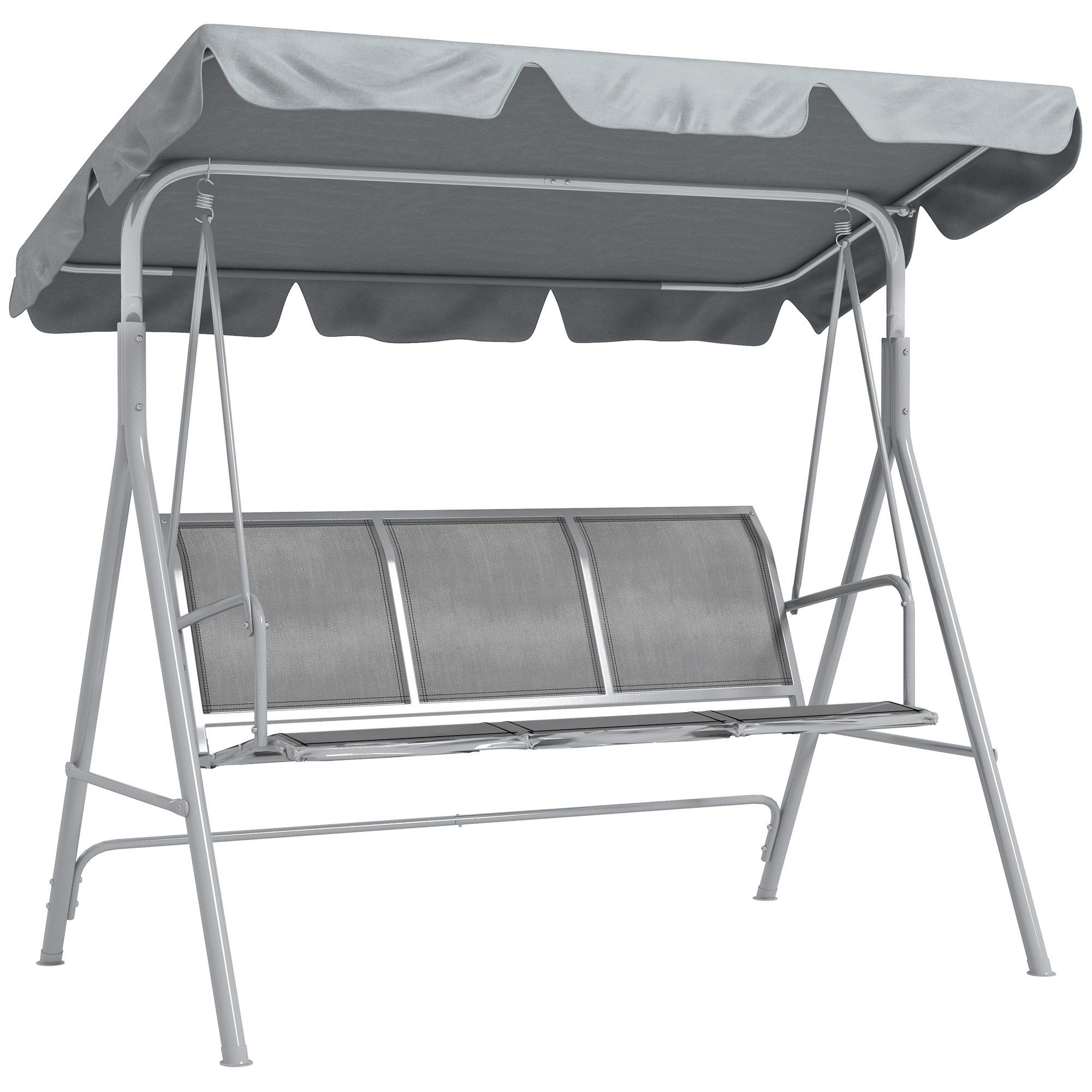 MC Star Hollywoodschaukel 3-Sitzer Gartenschaukel mit günstig online kaufen