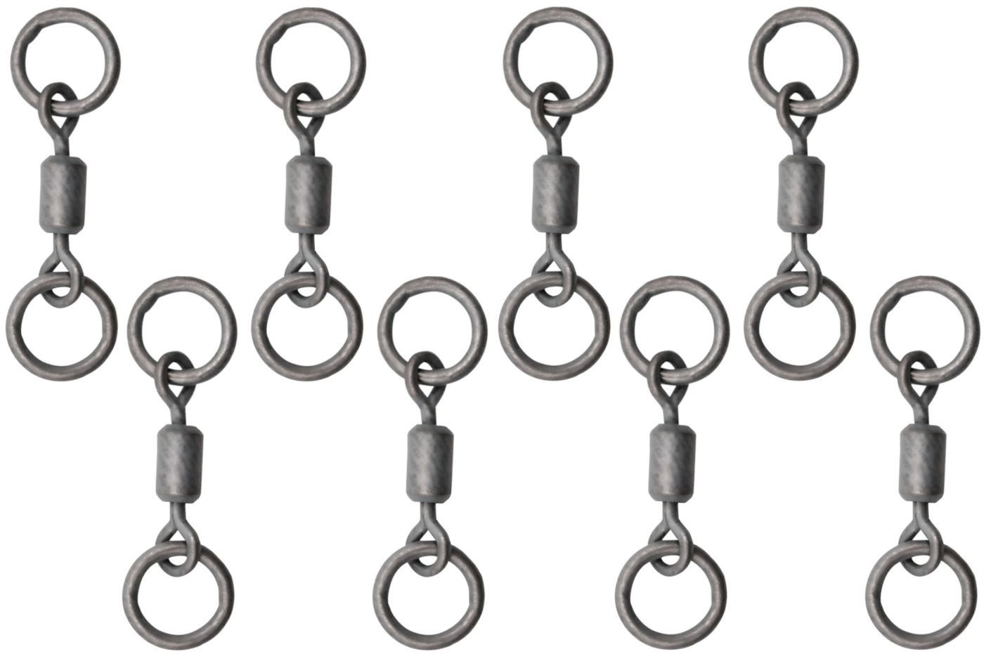 Schnurverbinder Korda PTFE Double Ring Swivel Gr. 11 - 8 Karpfenwirbel